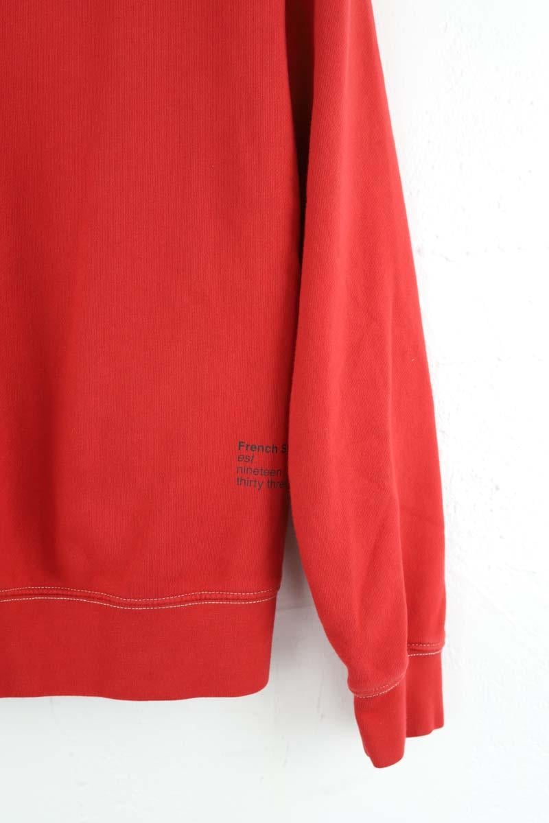 Cotton sweater LACOSTE - SECONDE MAIN Red