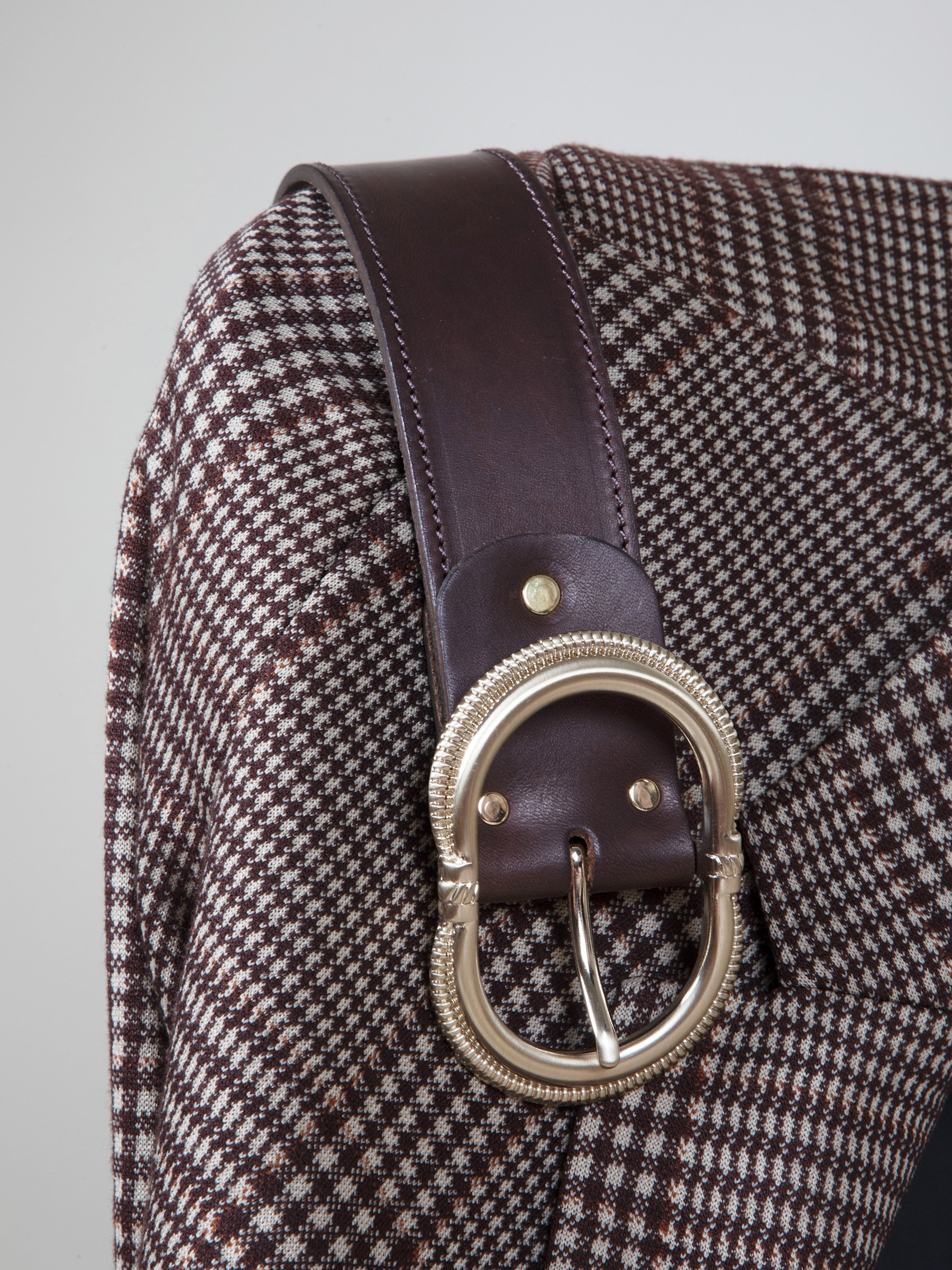 Honfleur leather belt JULES & JENN Brown