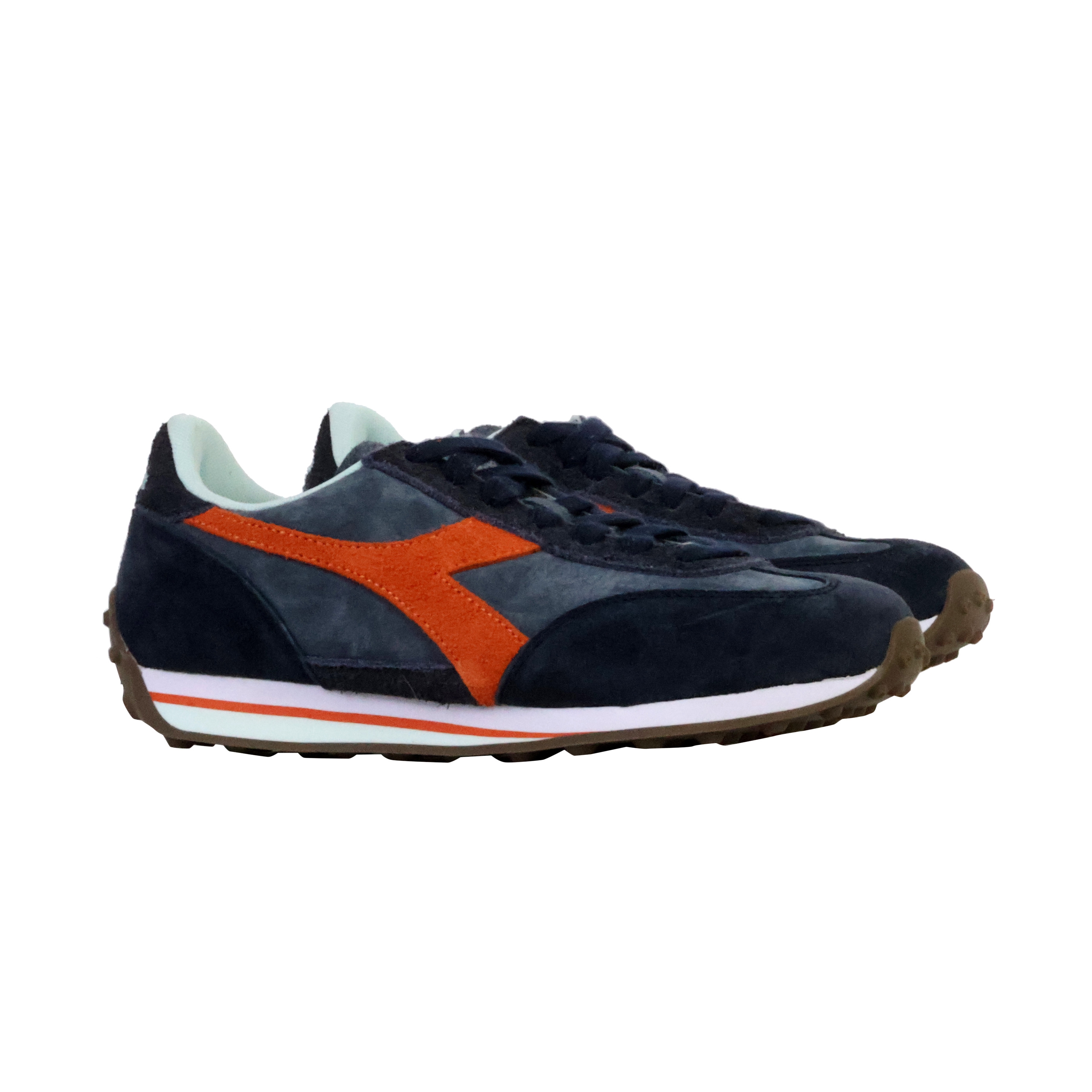 Leather rally sneakers DIADORA Blue