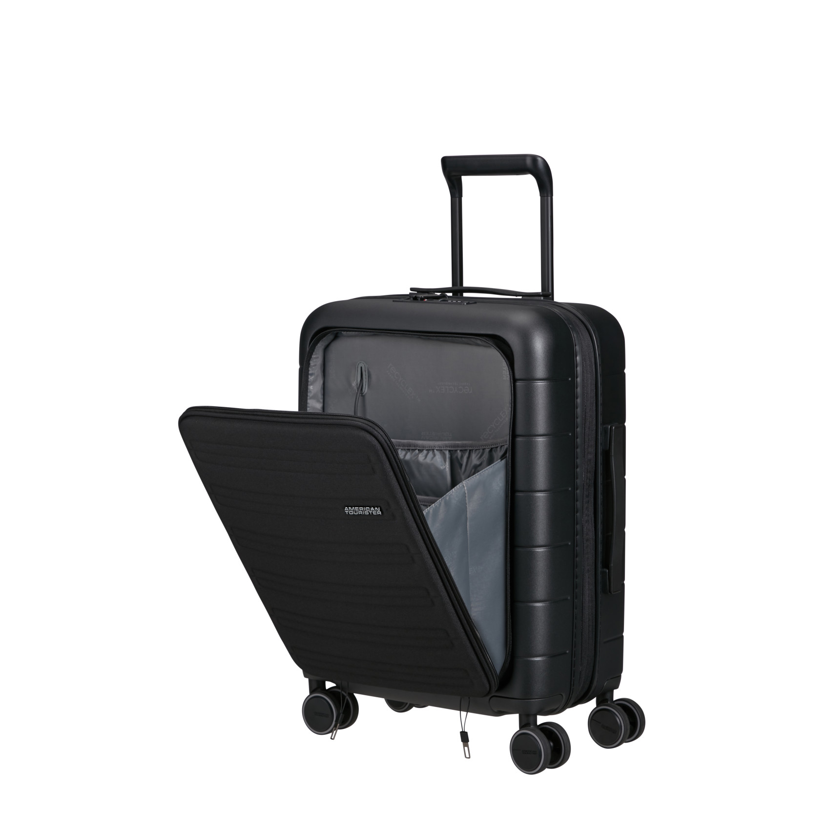 Novastream 4-wheel business case size S. AMERICAN TOURISTER Black
