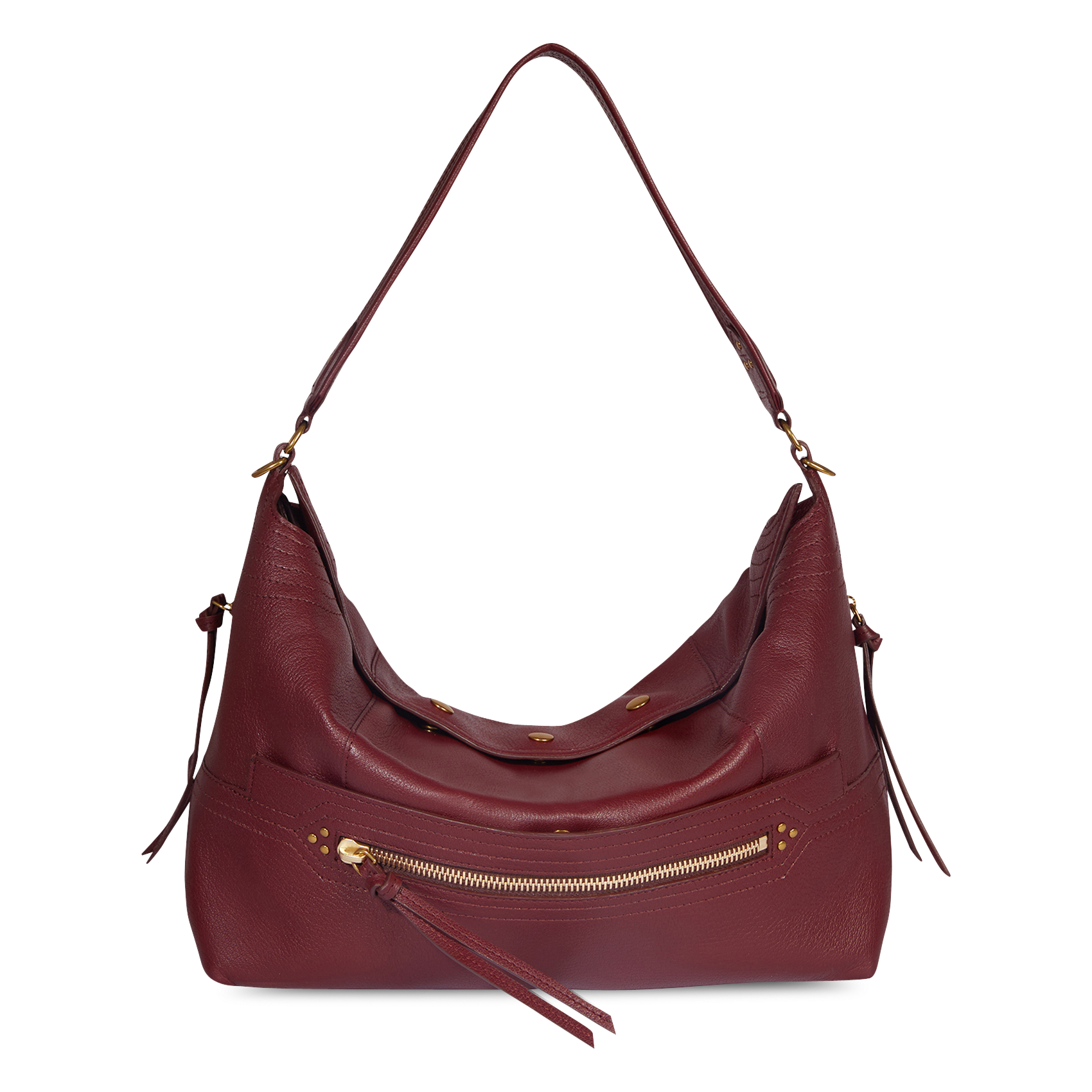 Sac baguette en cuir JEROME DREYFUSS