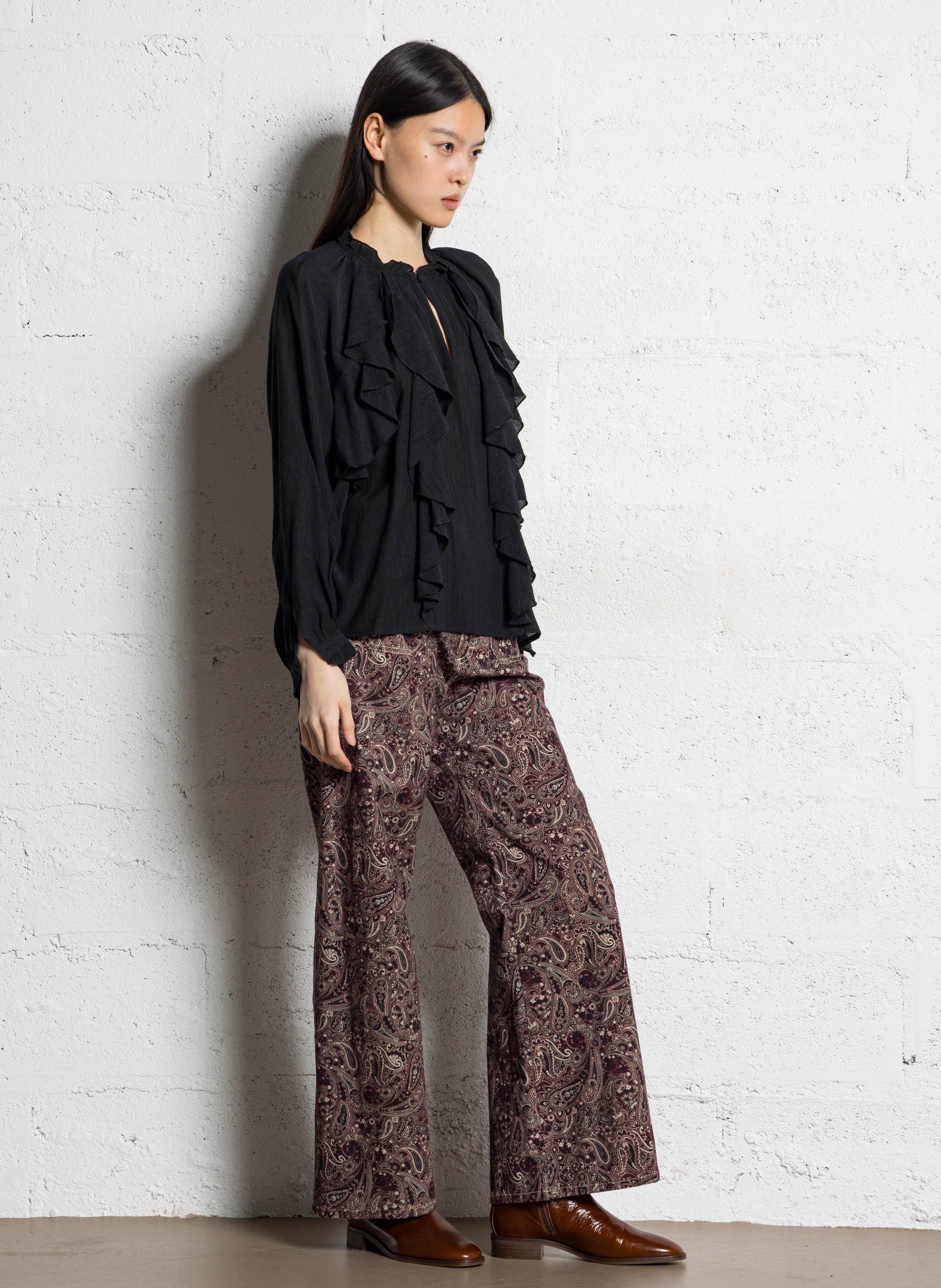 Bottines en cuir BOCAGE Marron