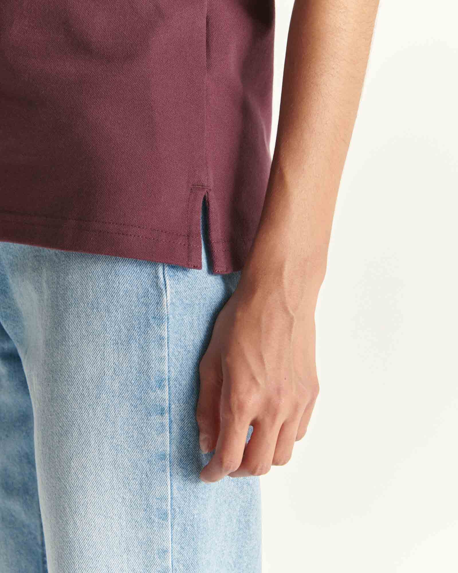 Organic cotton polo JOTT Pink