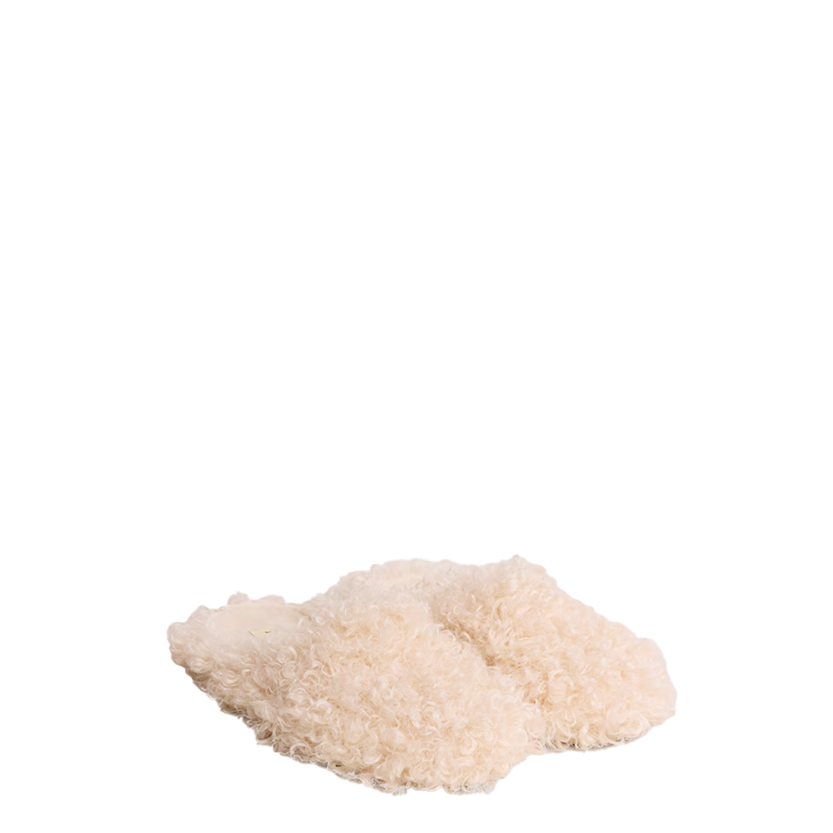 Chausson en fourrure synthétque JONAK Beige