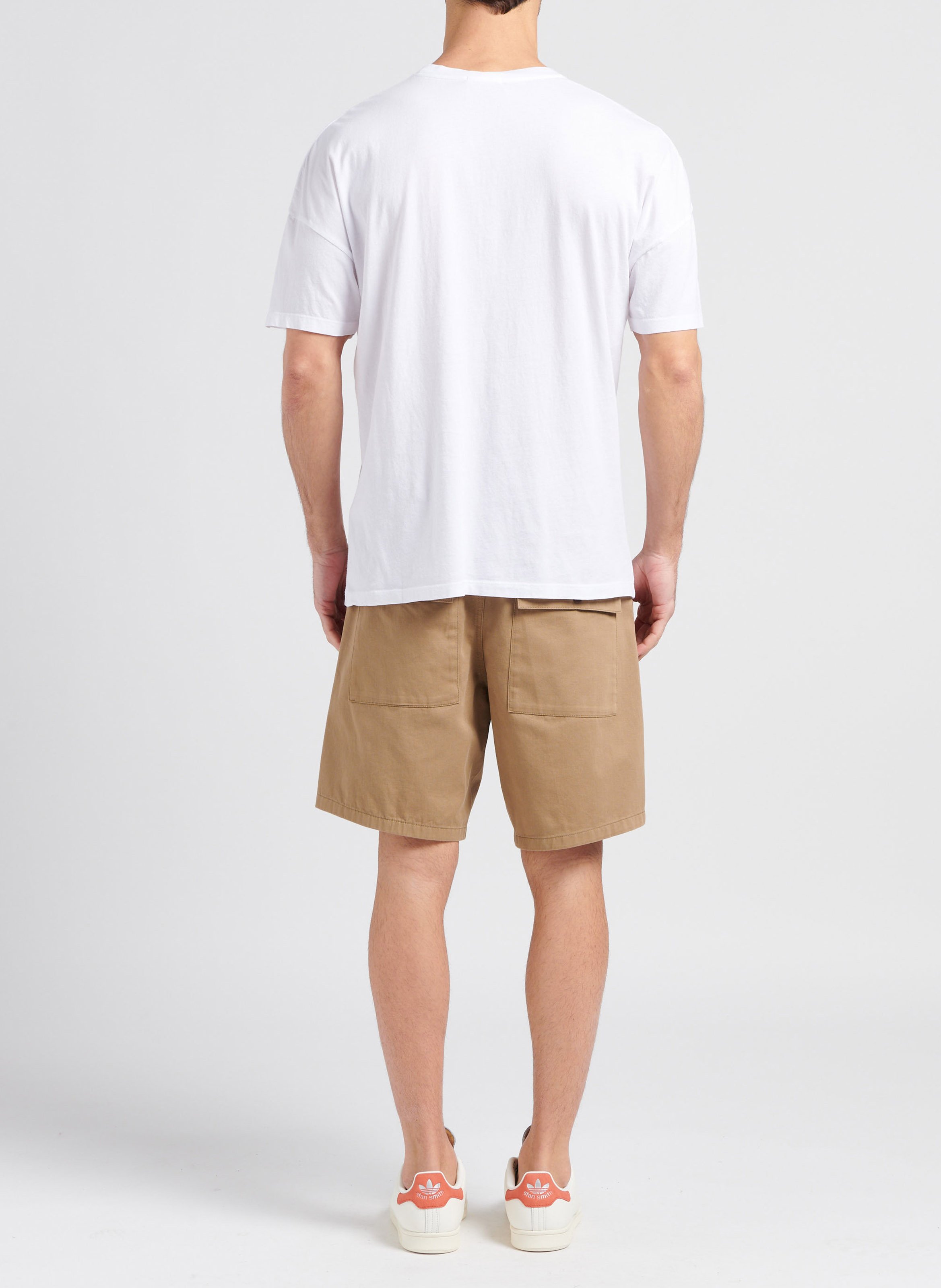 Weite Baumwollshorts FARAH Beige