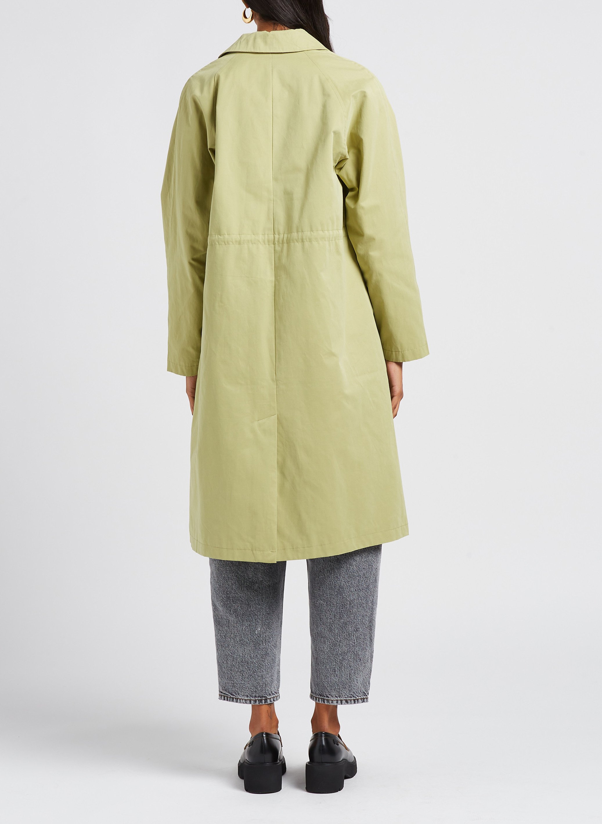 Jas met klassieke kraag MOSS COPENHAGEN Geel