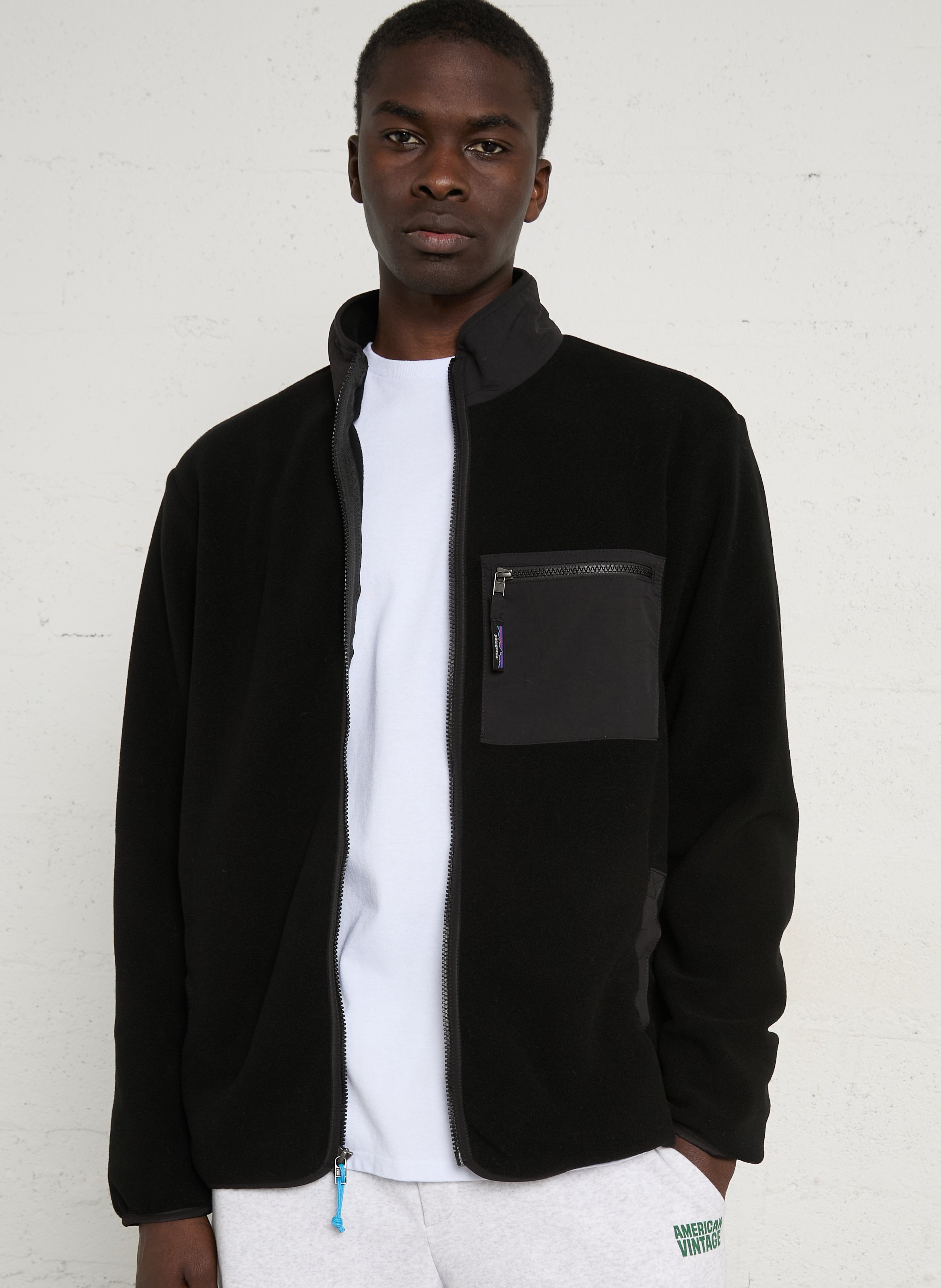 Fleecejacke mit Reißverschluss PATAGONIA Schwarz