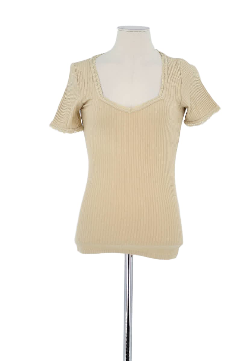 T-shirt ROUJE - Seconde Main Beige
