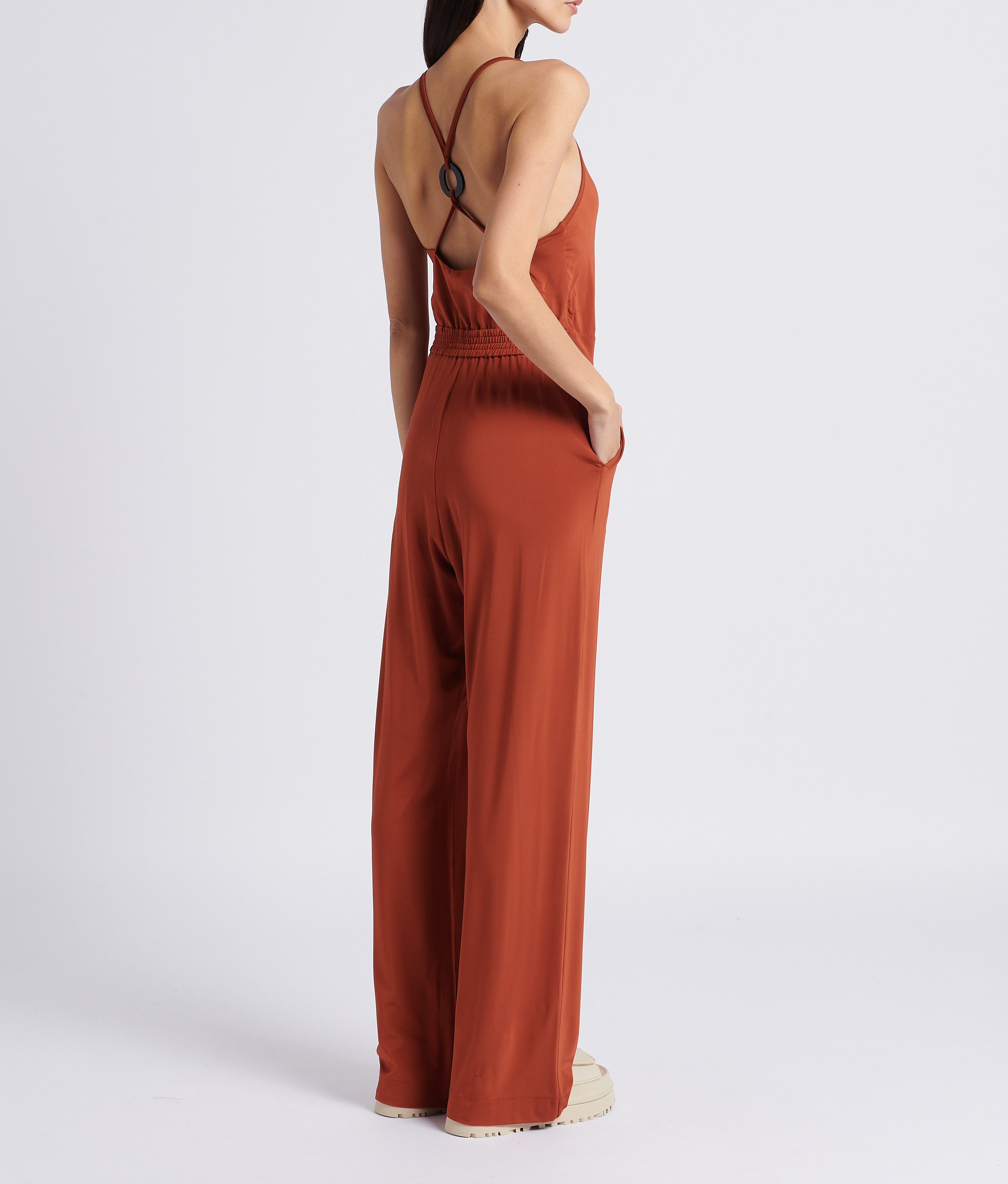 Beachwear jumpsuit MAX MARA LEISURE Red