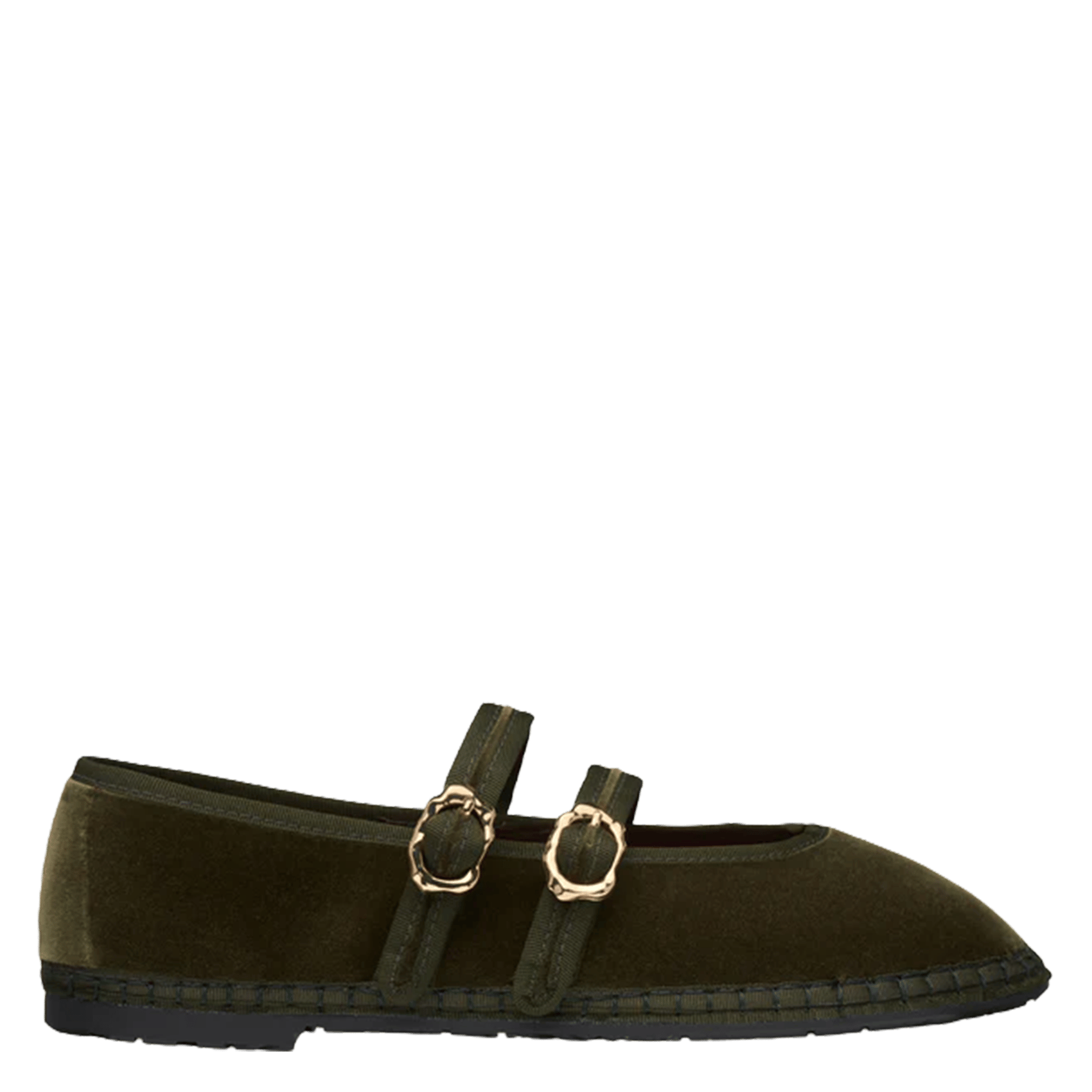 Cotton ballerina flats FLABELUS