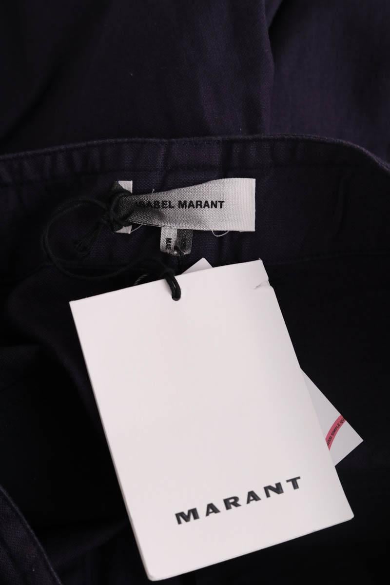 Straight-leg pants ISABEL MARANT - Seconde Main Purple