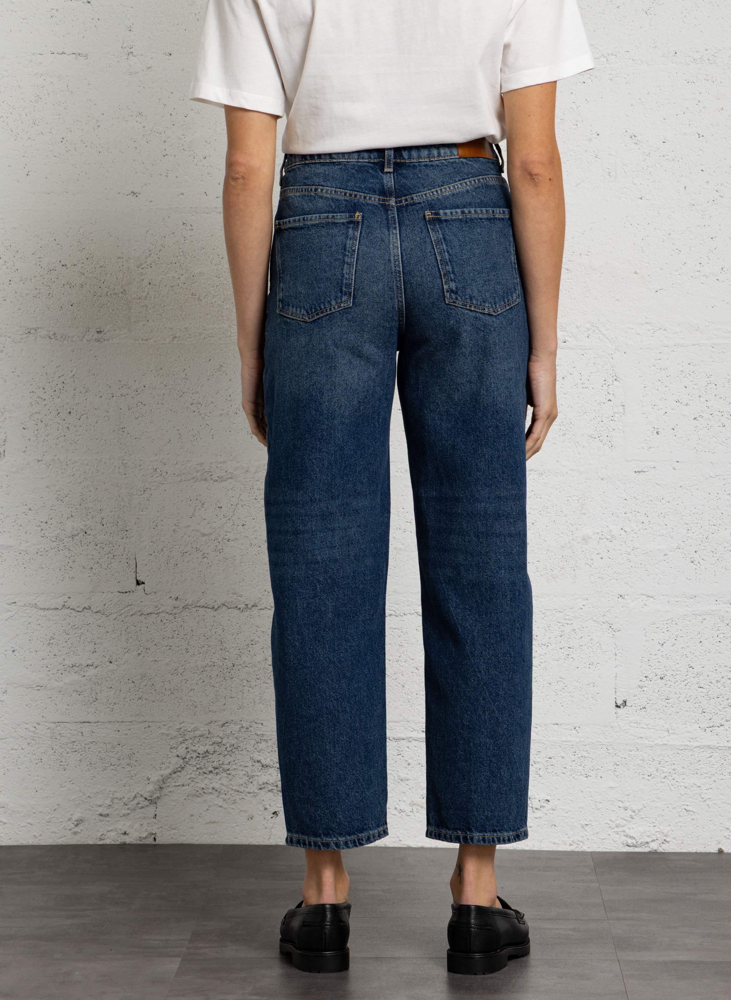 Weite Jeans, groß, Länge 34 SUD EXPRESS Schwarz