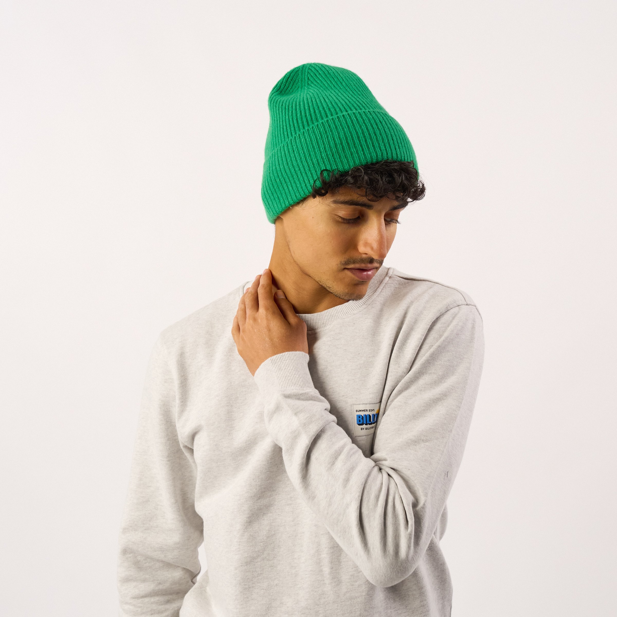 Wool hat BILLYBELT Green