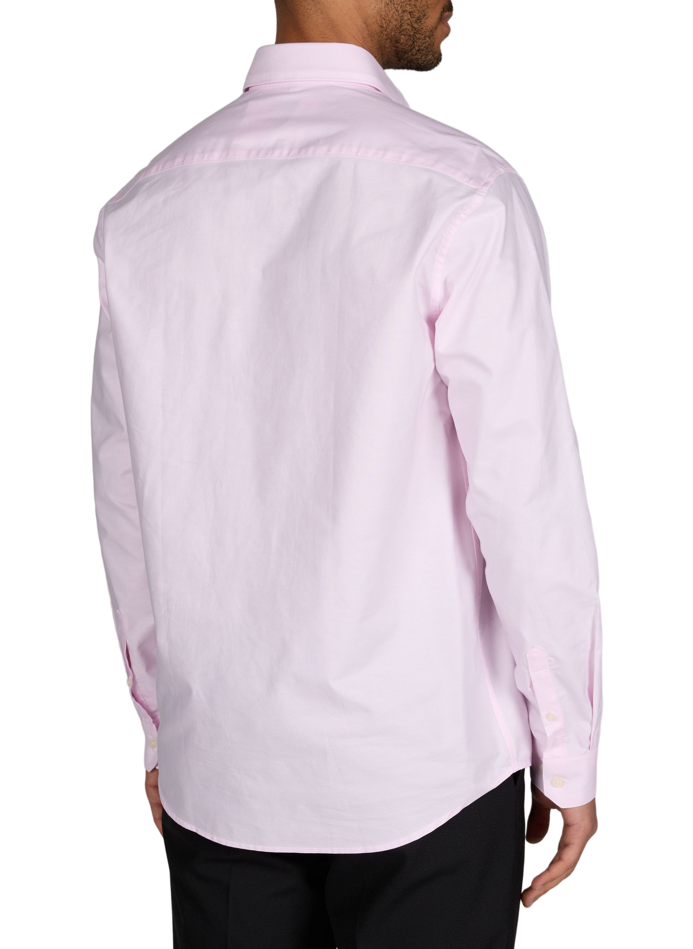 Hox-D straight-cut cotton shirt AU PRINTEMPS PARIS Pink