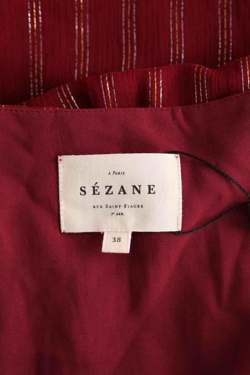 Robe manches longues SEZANE - Seconde main Rouge