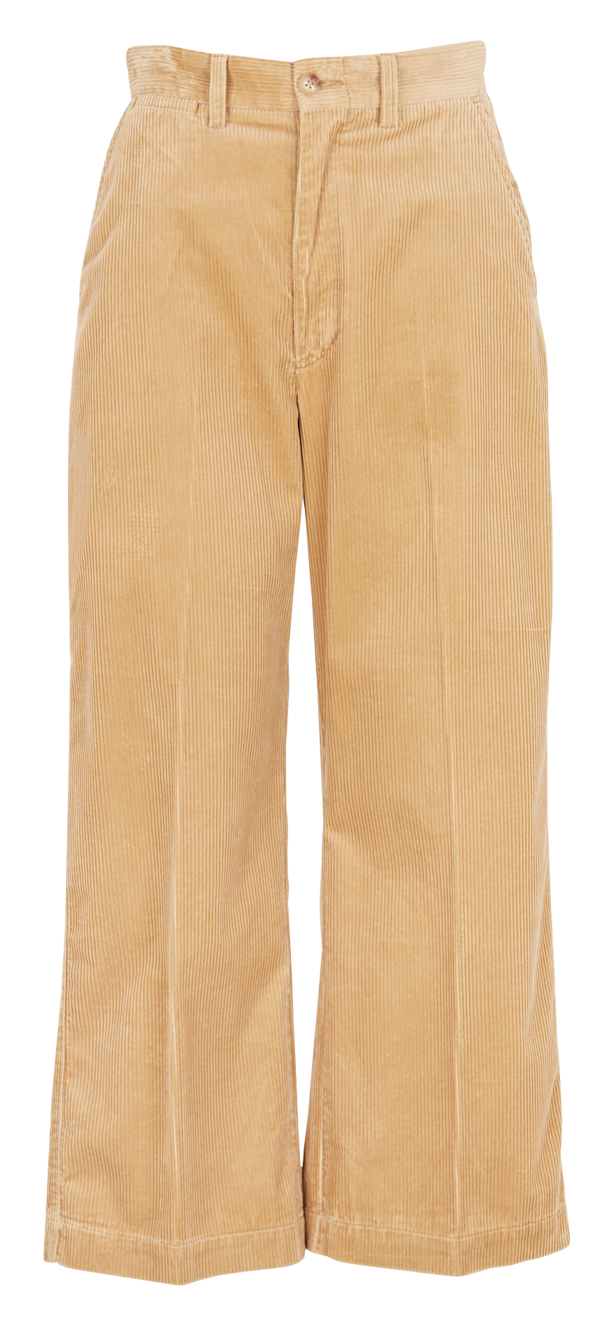 Pantalon large côtelé en coton  POLO RALPH LAUREN Beige