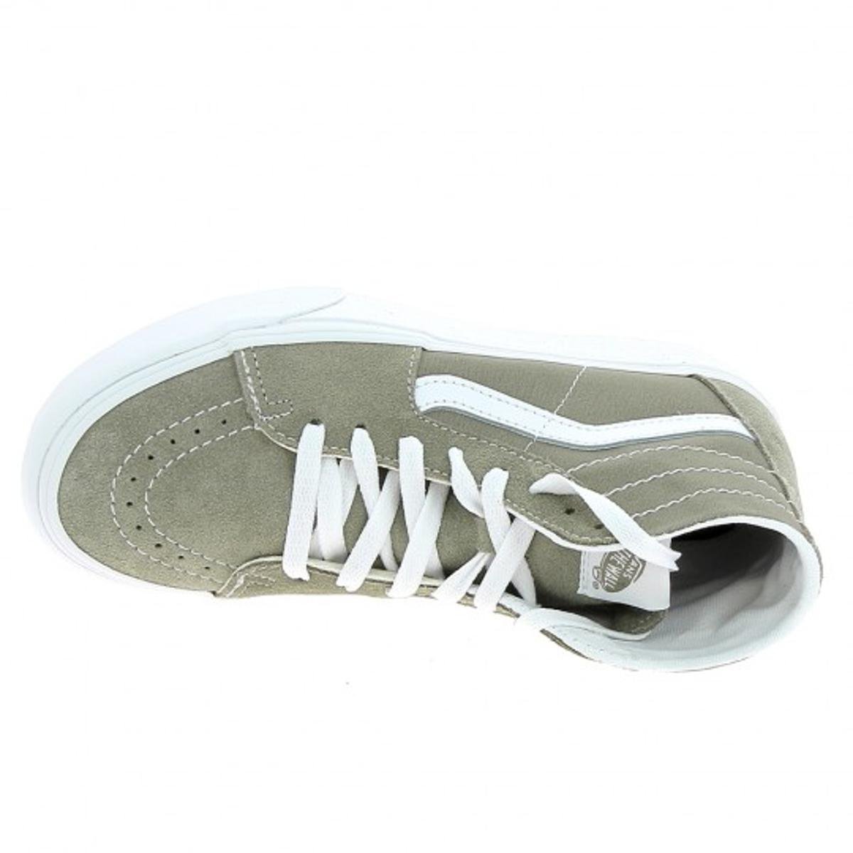 High-top sneakers Beige