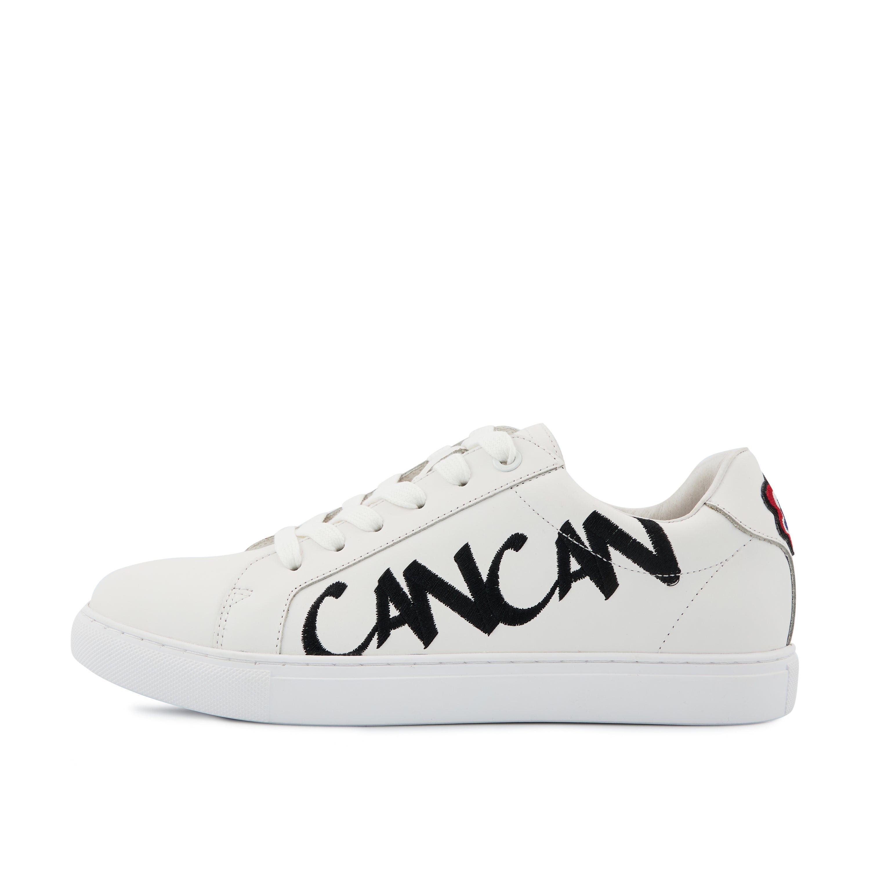Leather sneakers BONS BAISERS PARIS White