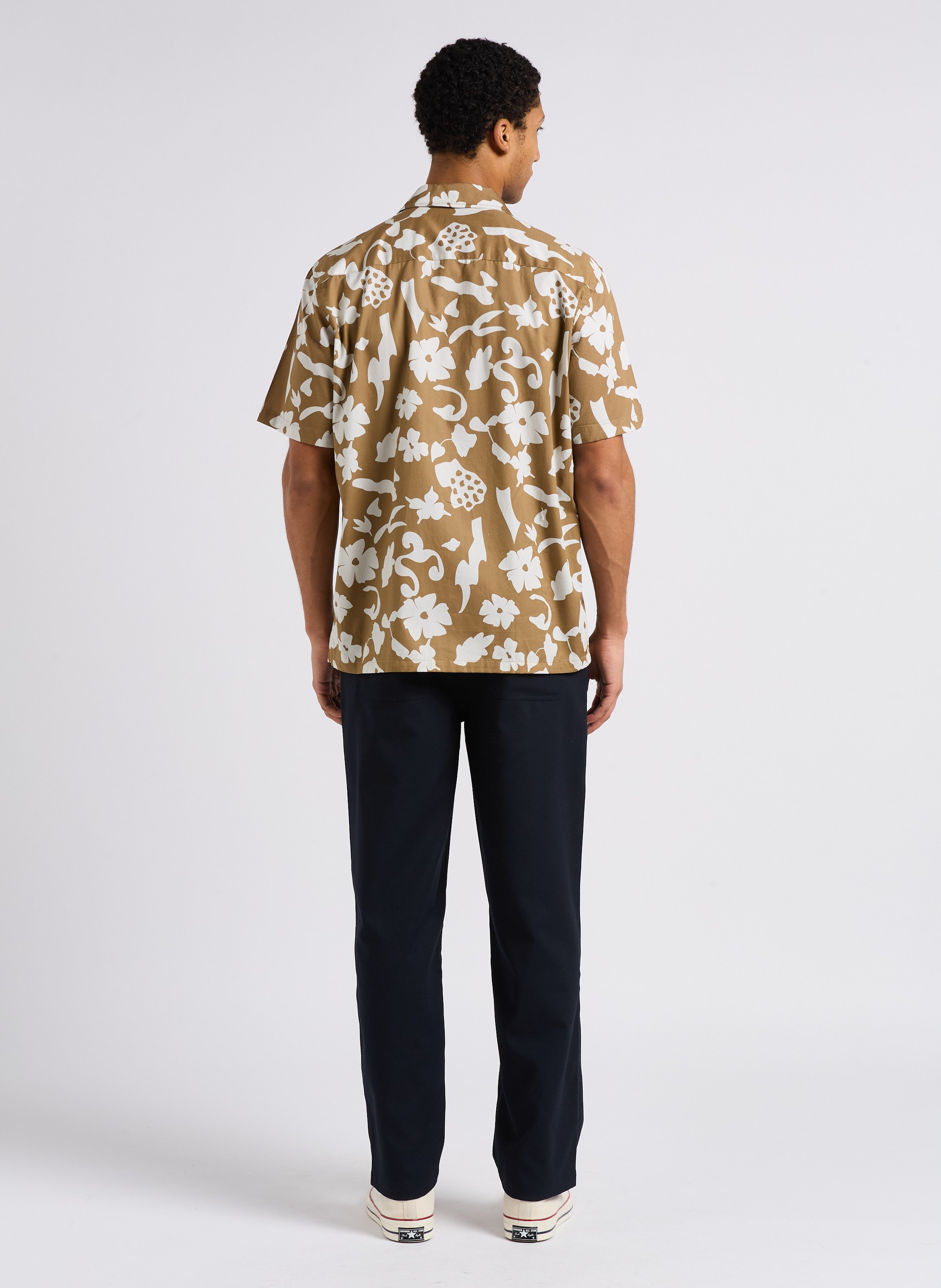 Cotton shirt with classic collar MINIMUM Multicolored