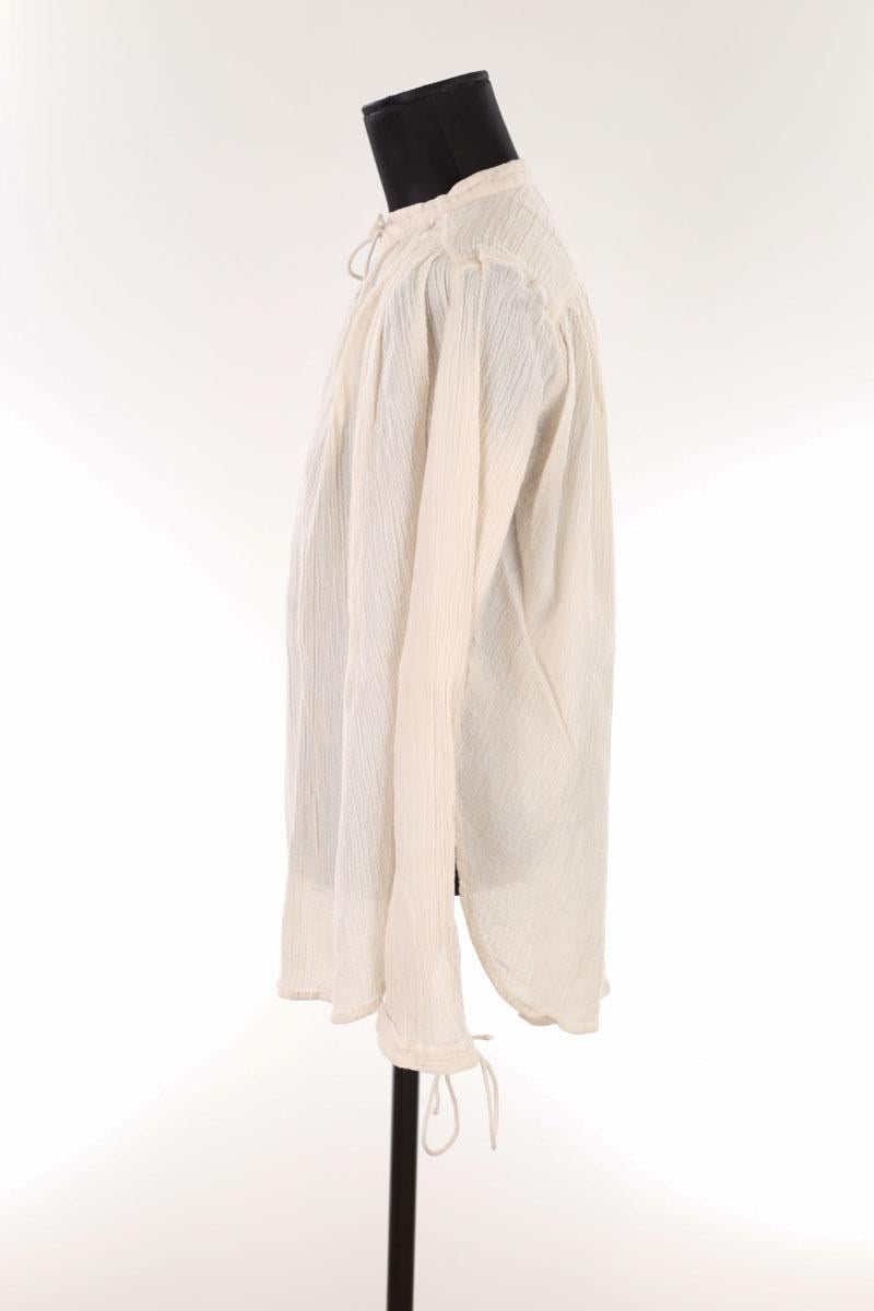 Cotton blouse LAURENCE BRAS - Seconde Main White