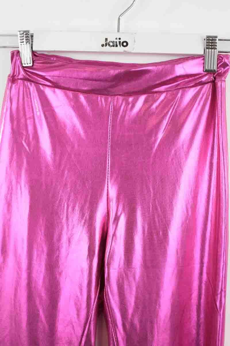 Pantalon slim rose MODETROTTER - Seconde Main Rose