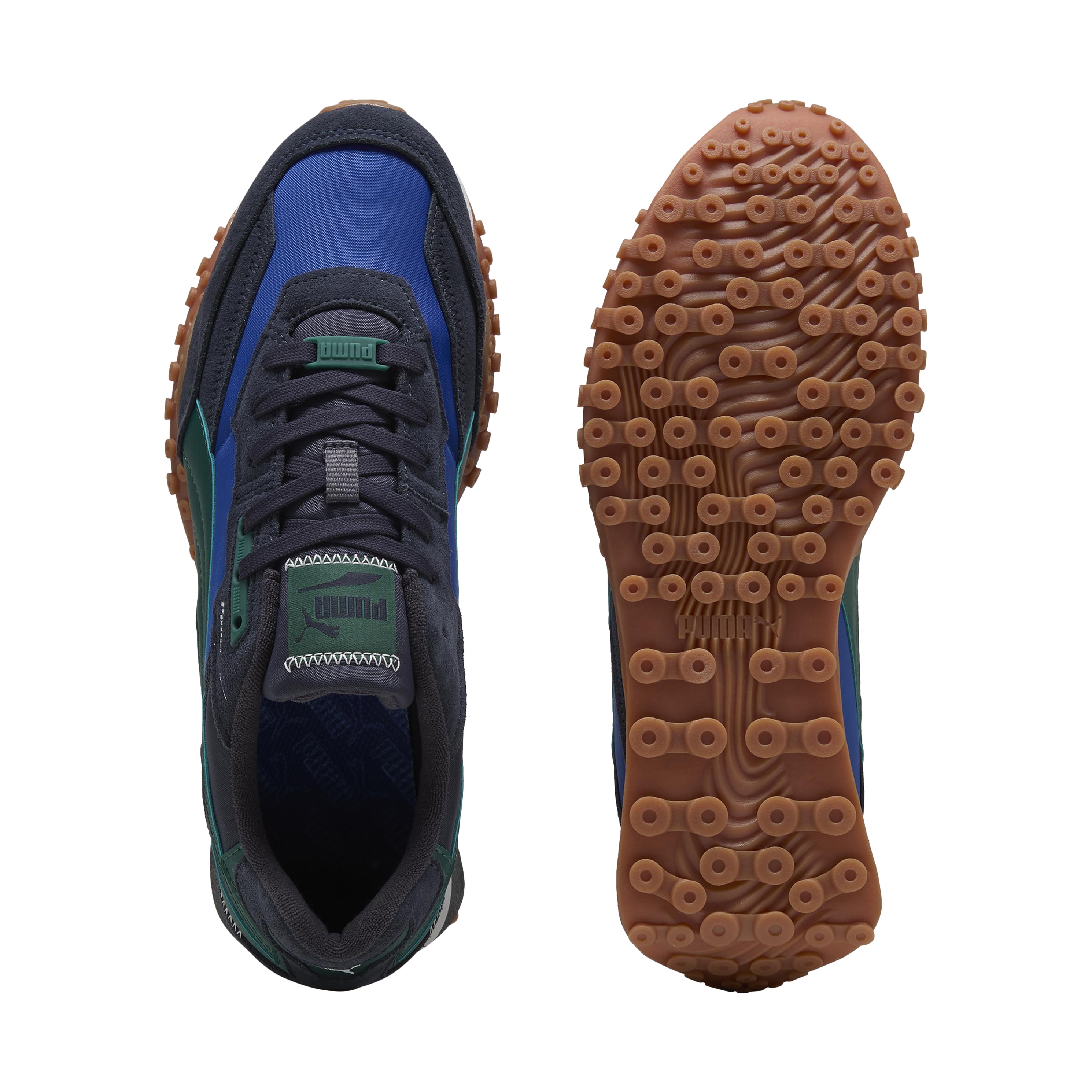 Lace-up high-top sneakers PUMA Blue