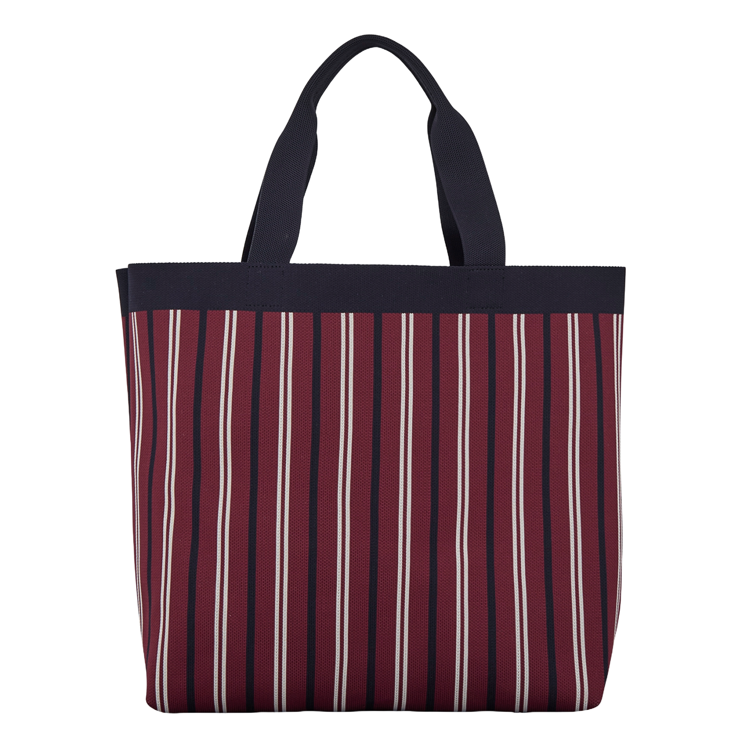 Shopper mit Streifen BECKSONDERGAARD Rot