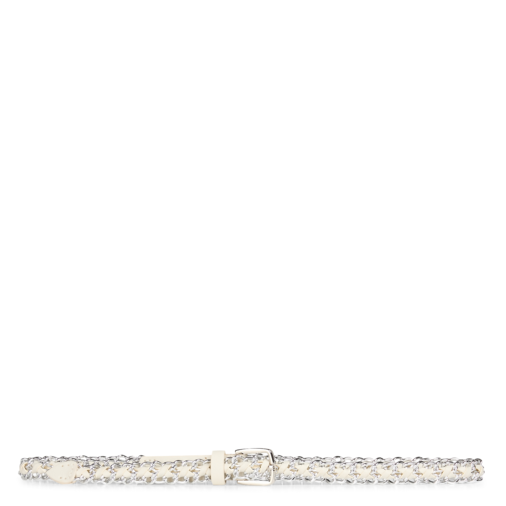 Leren ceintuur BA&SH Wit