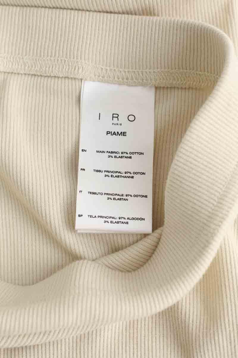 Cotton skirt IRO - Seconde Main Beige