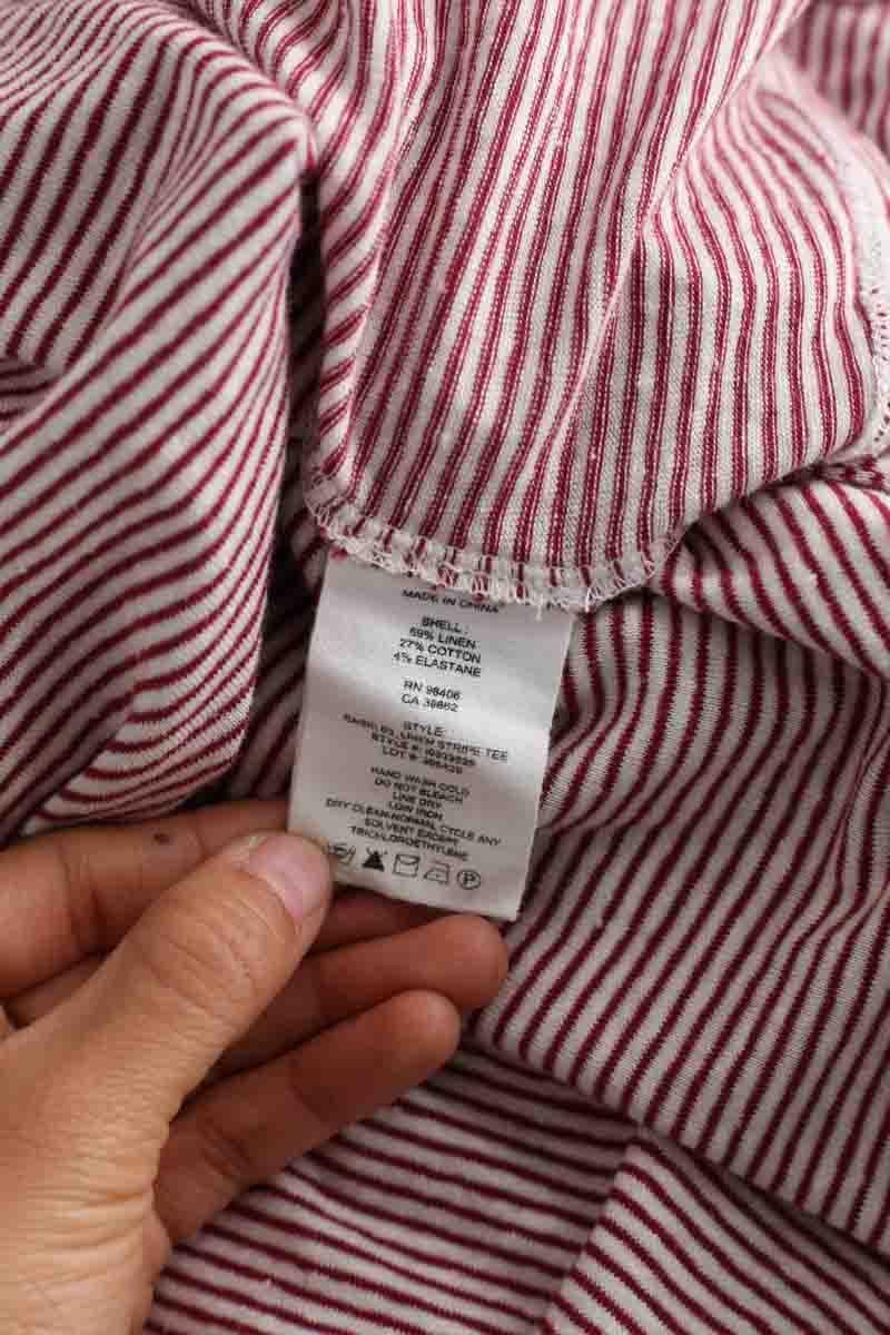 Linen knitwear THEORY - Seconde Main Red