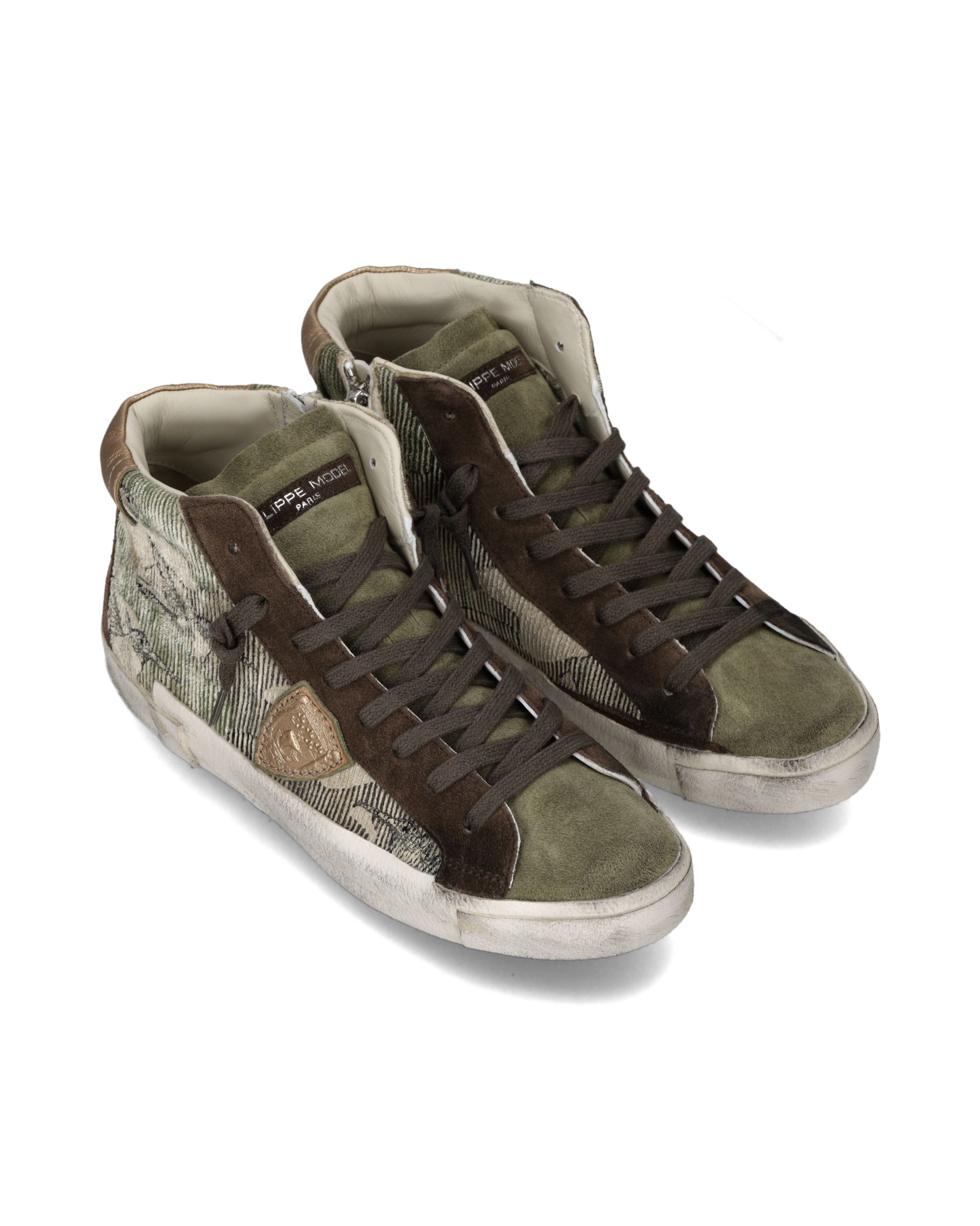 Tennis sneakers. PHILIPPE MODEL Green