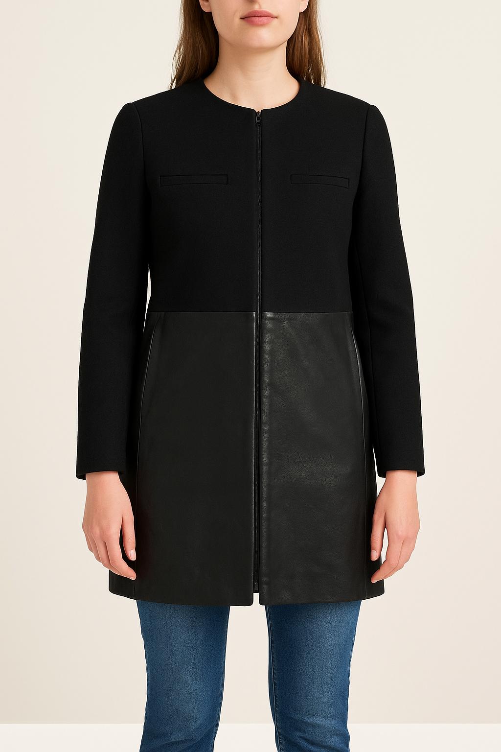 Long coat JOSEPH - Seconde Main Black