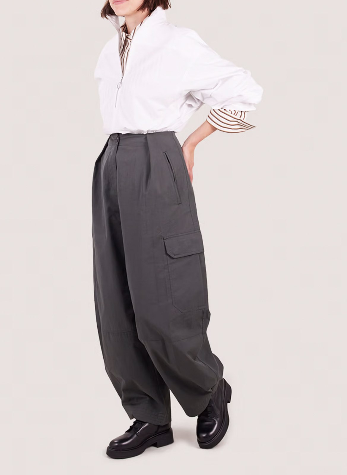 Bianca leather ankle boots JONAK Black