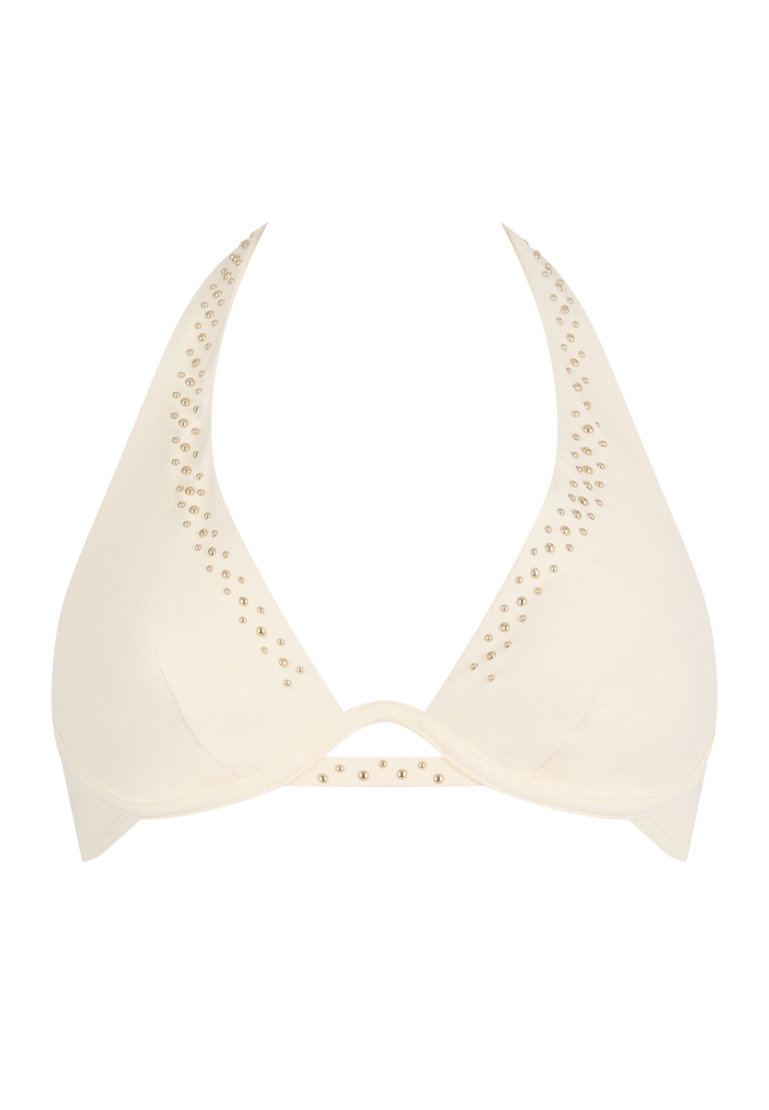 Triangle swimsuit top with single underwire AUBADE White
