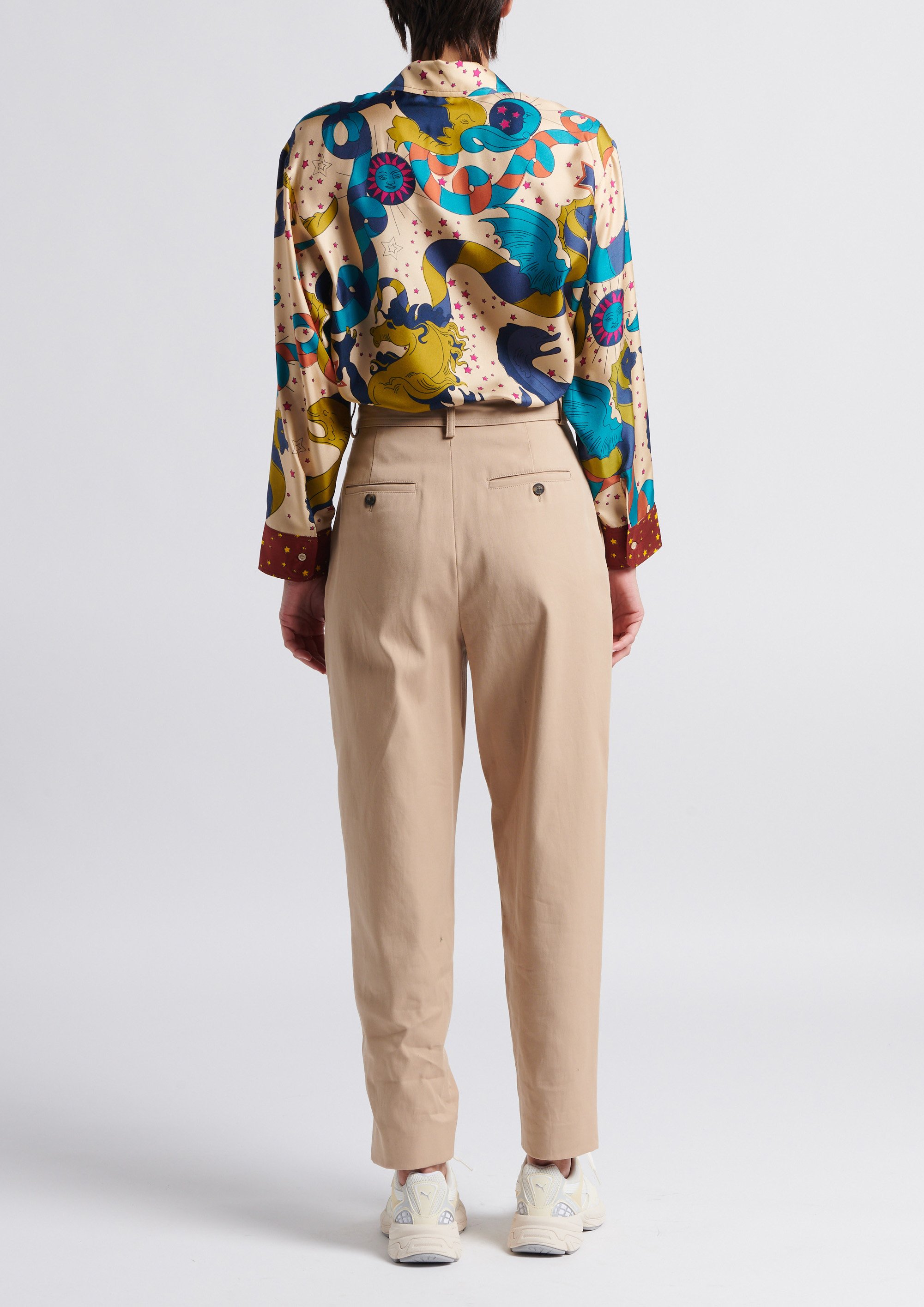 Baskets basses compensées PUMA Blanc