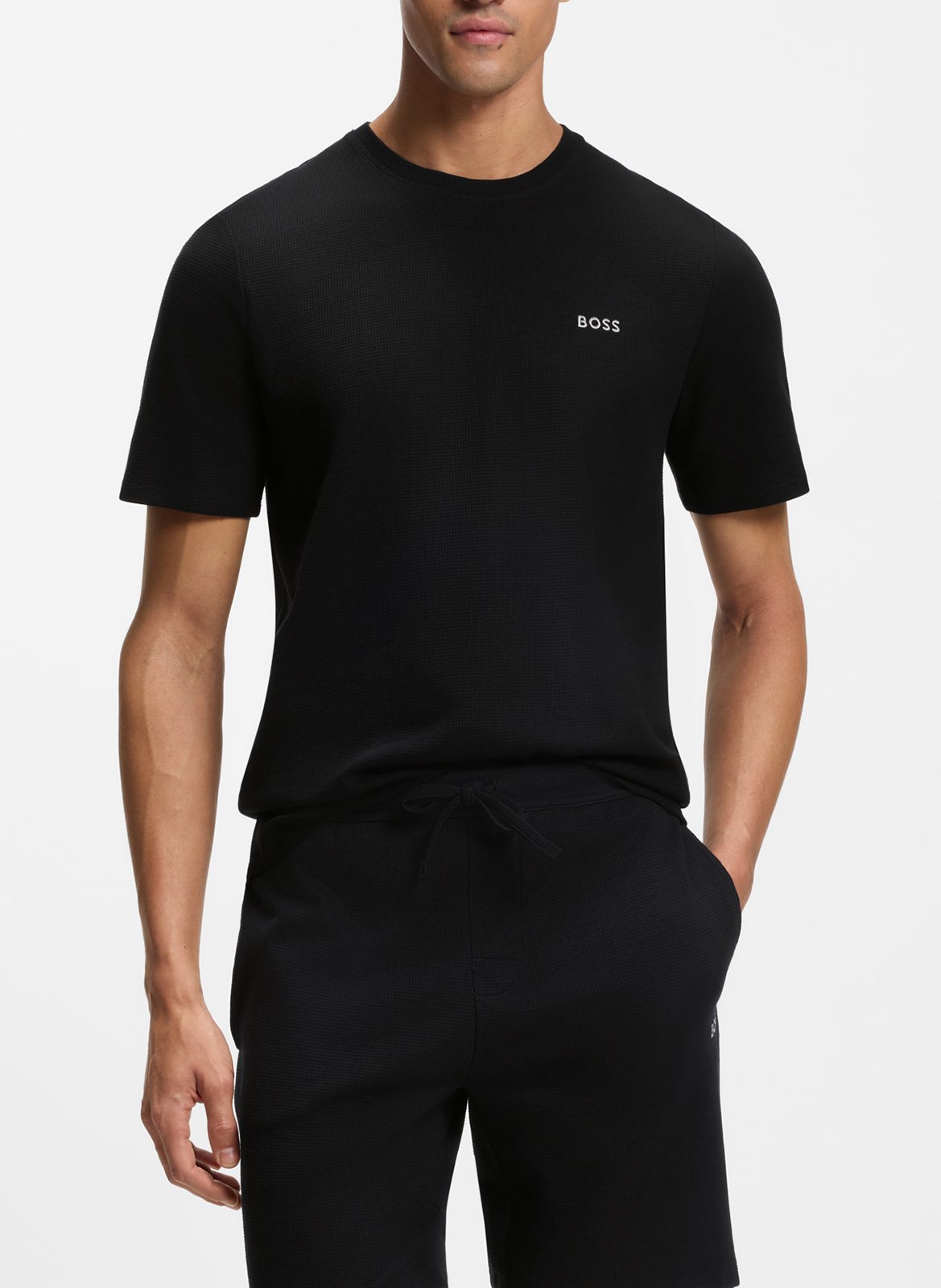 Basic cotton-mix T-shirt BOSS