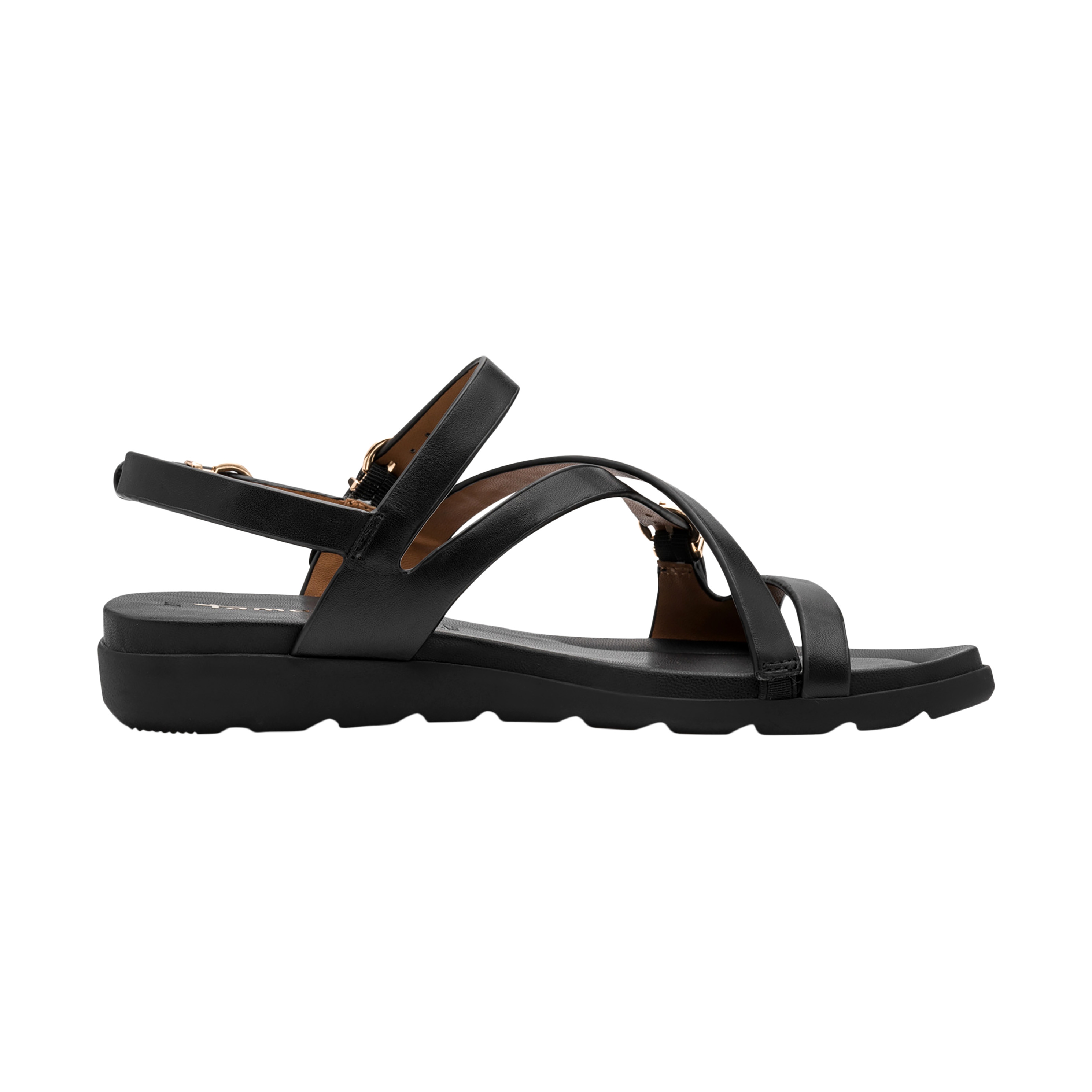 Sandales cuir plate TAMARIS