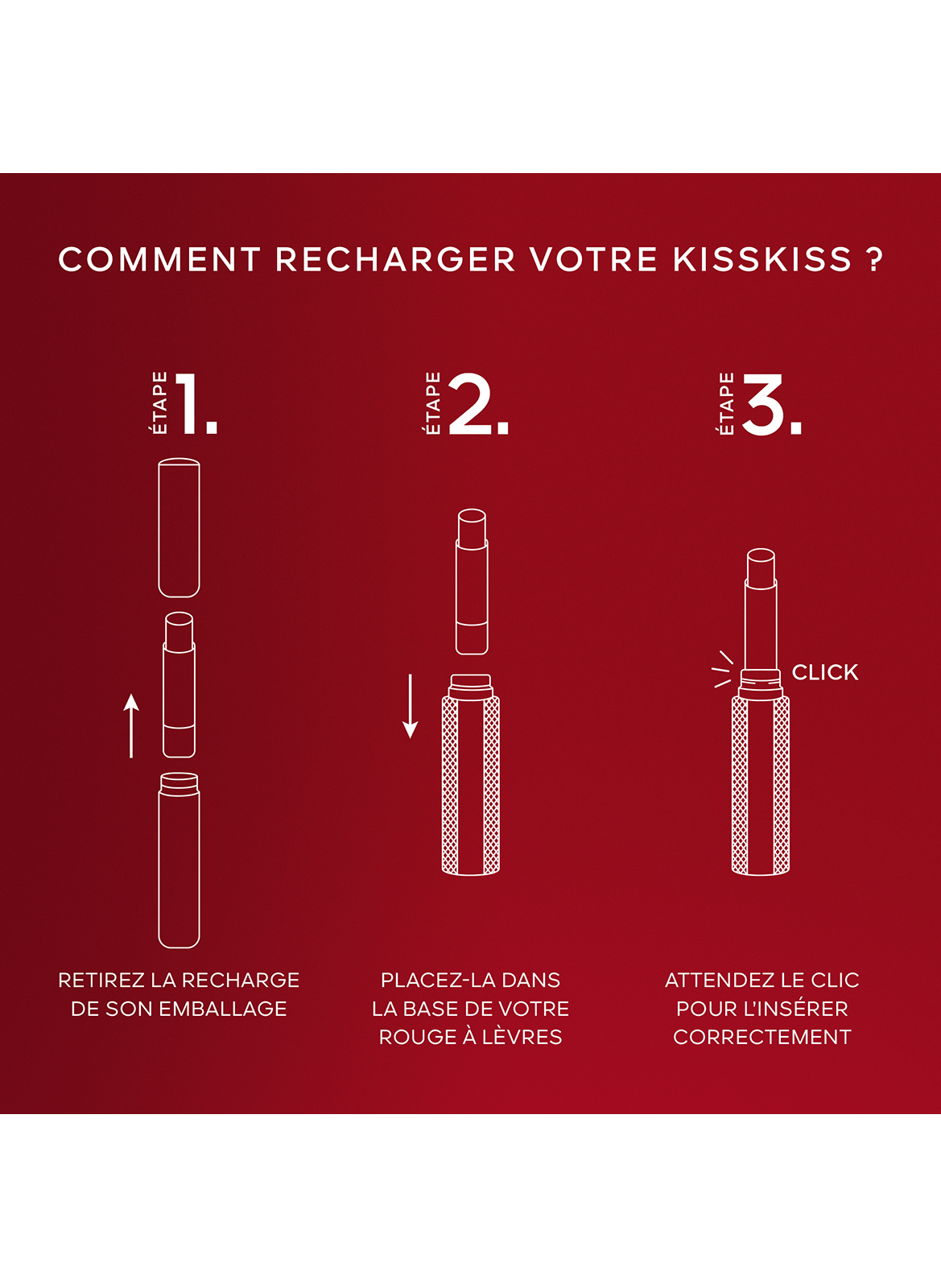 KISSKISS - Opladen GUERLAIN 196 daisy rose