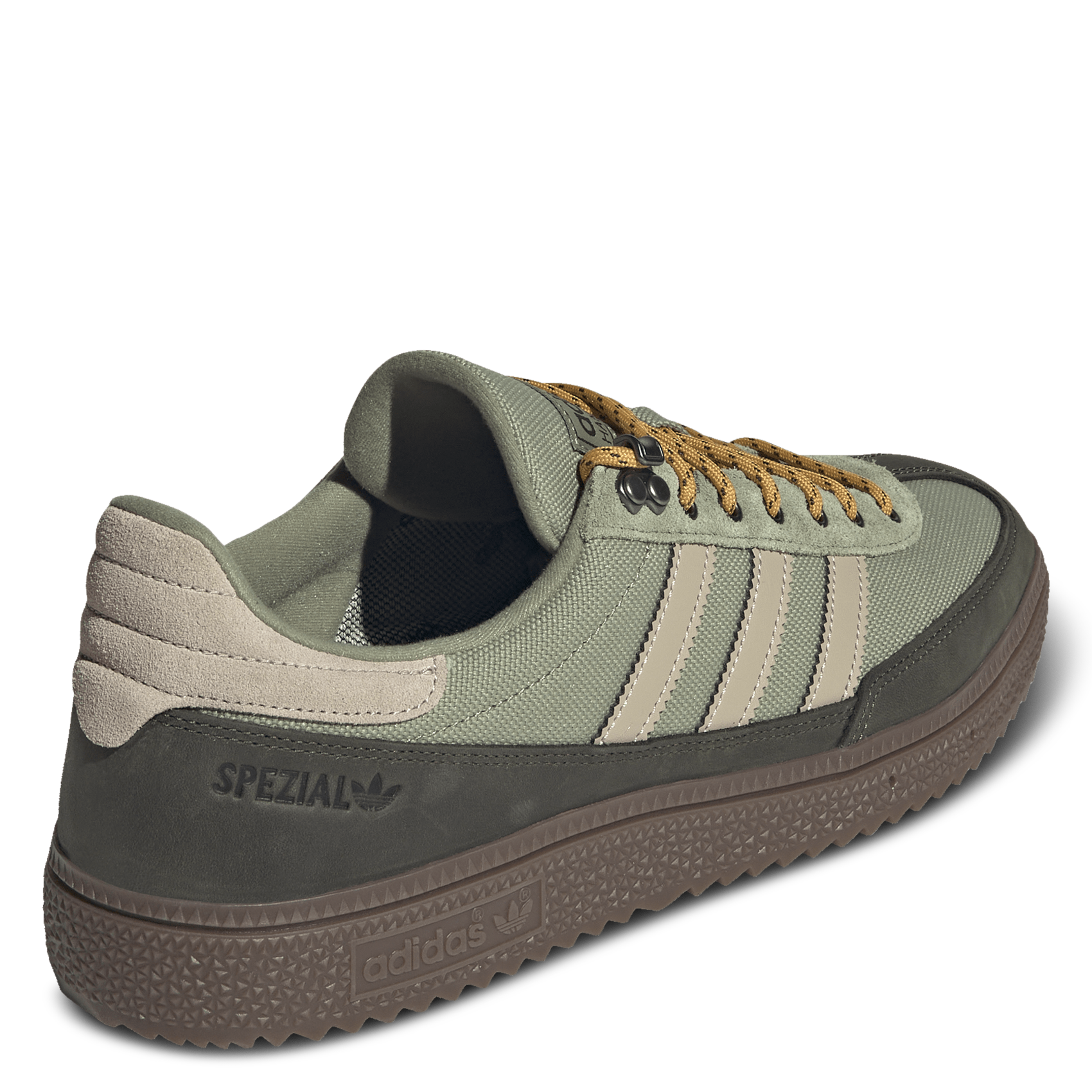 Lage sneakers met vetersluiting ADIDAS Groen