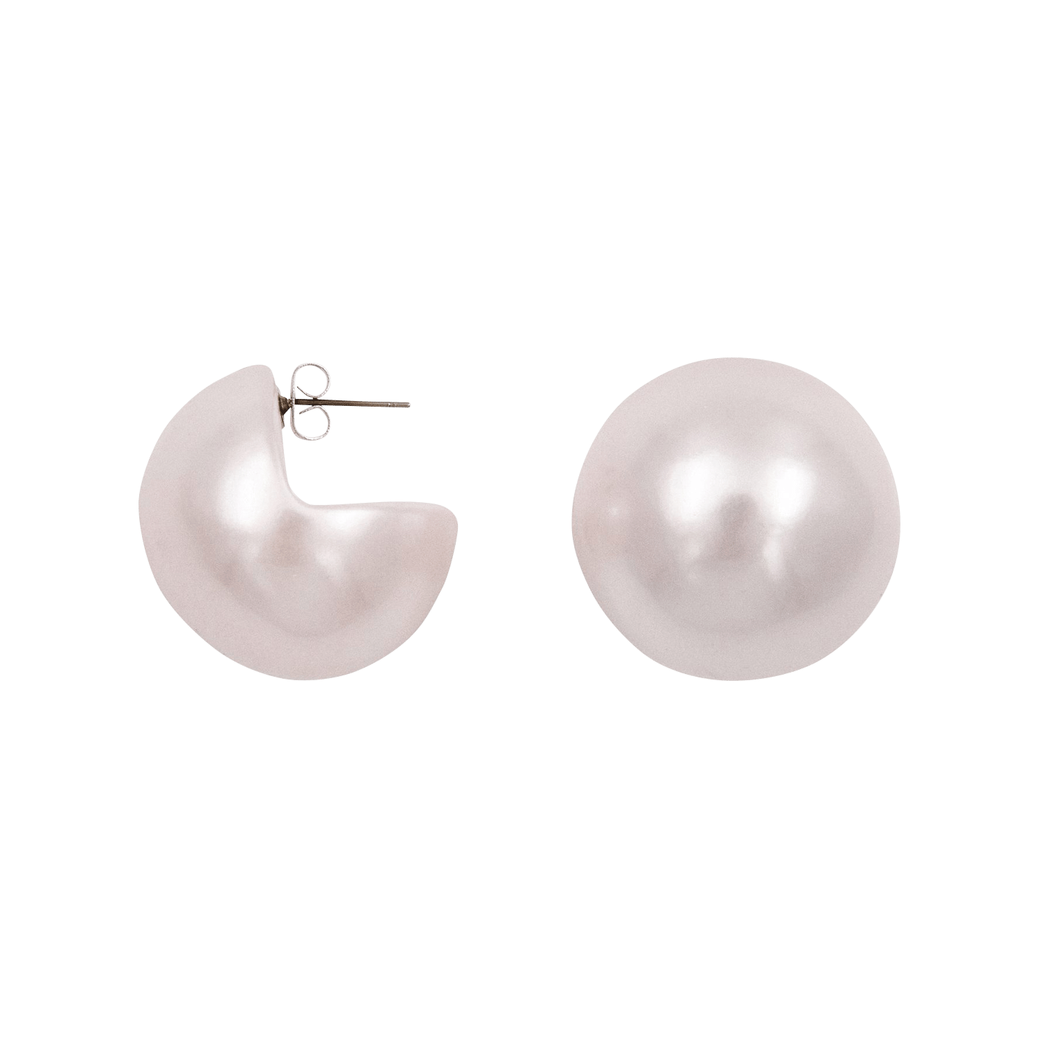 Boucles d'oreilles perles ESSENTIEL ANTWERP Blanc