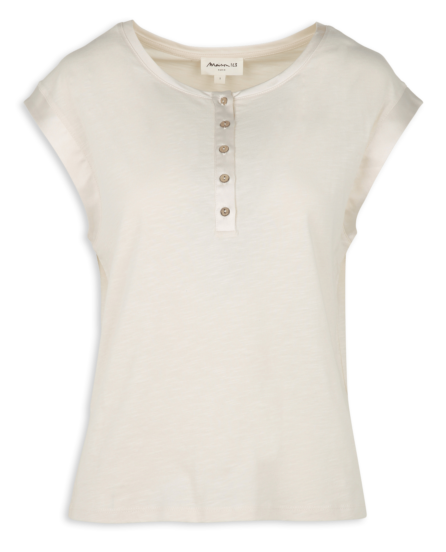 Oversize-Baumwoll-T-Shirt MAISON 123