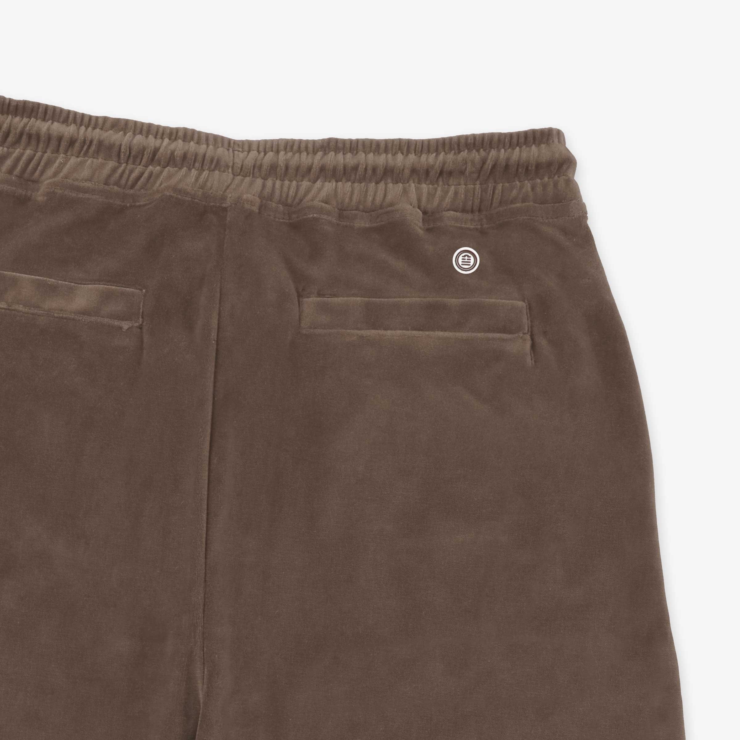 Sponge bermuda with elastic waist SERGE BLANCO Brown