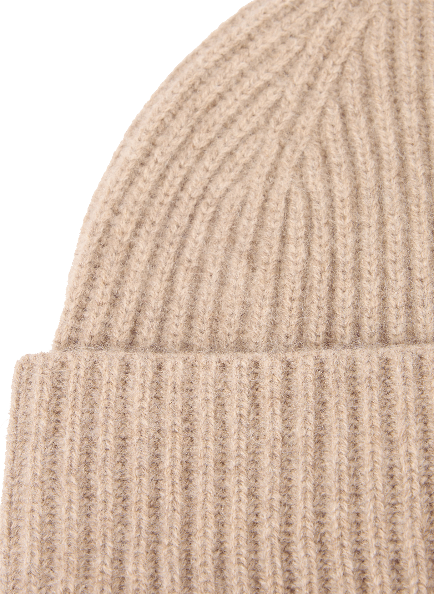 Bonnet côtelé en cachemire SAISON 1865 Marron