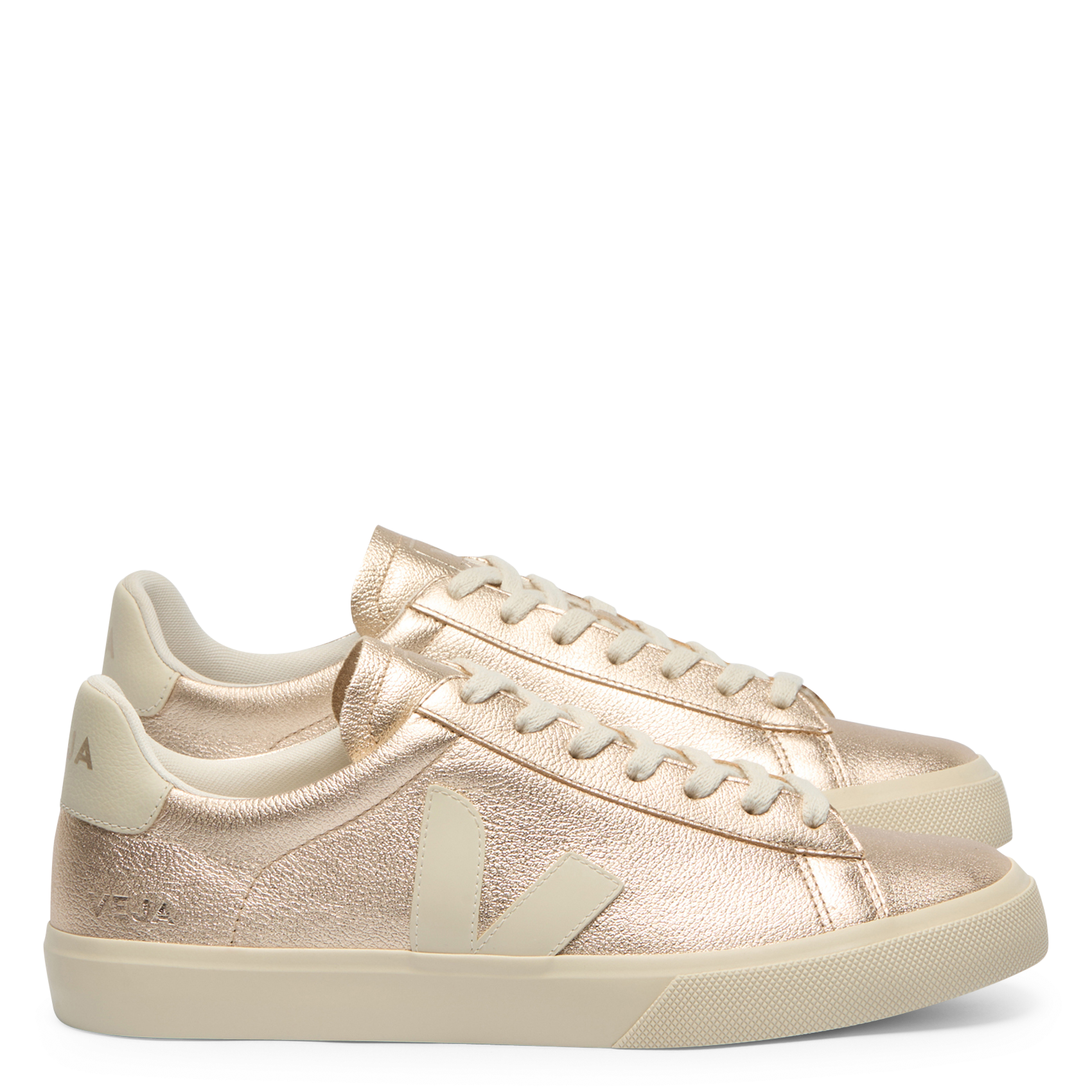 Niedrige Sneaker im Material-Mix VEJA