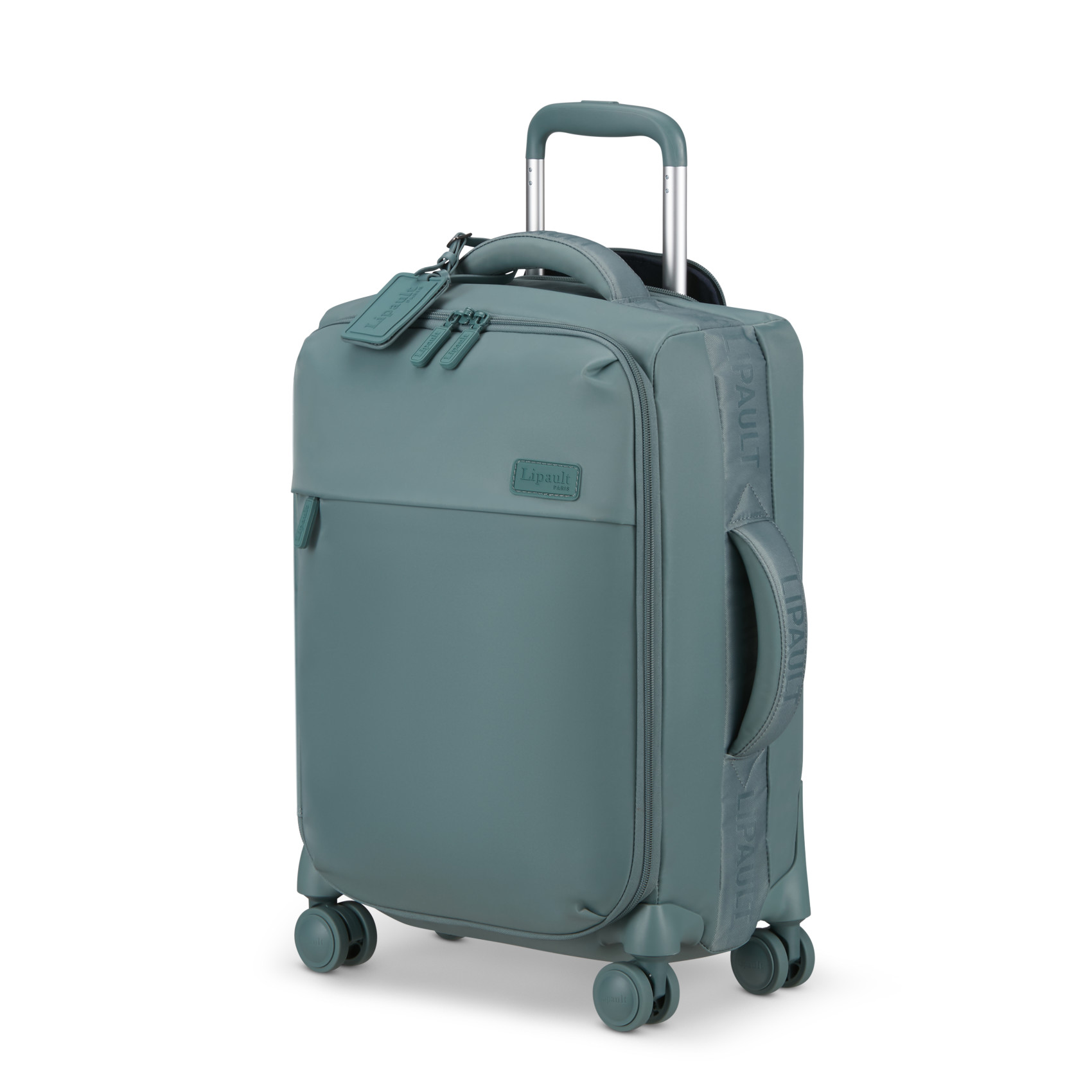 Feather suitcase 4 wheels size S LIPAULT Blue