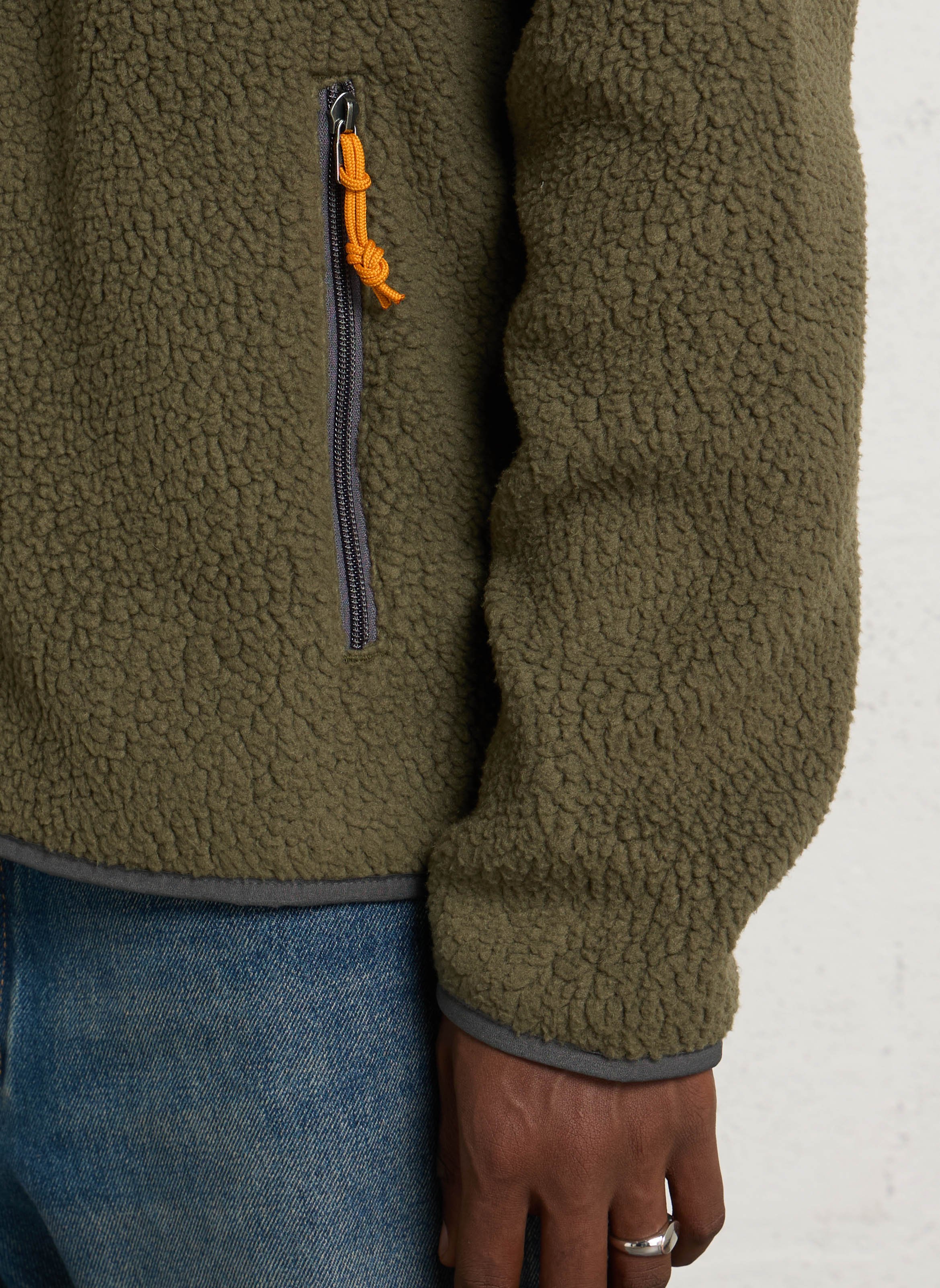 Oversized fleece coltrui PATAGONIA Groen