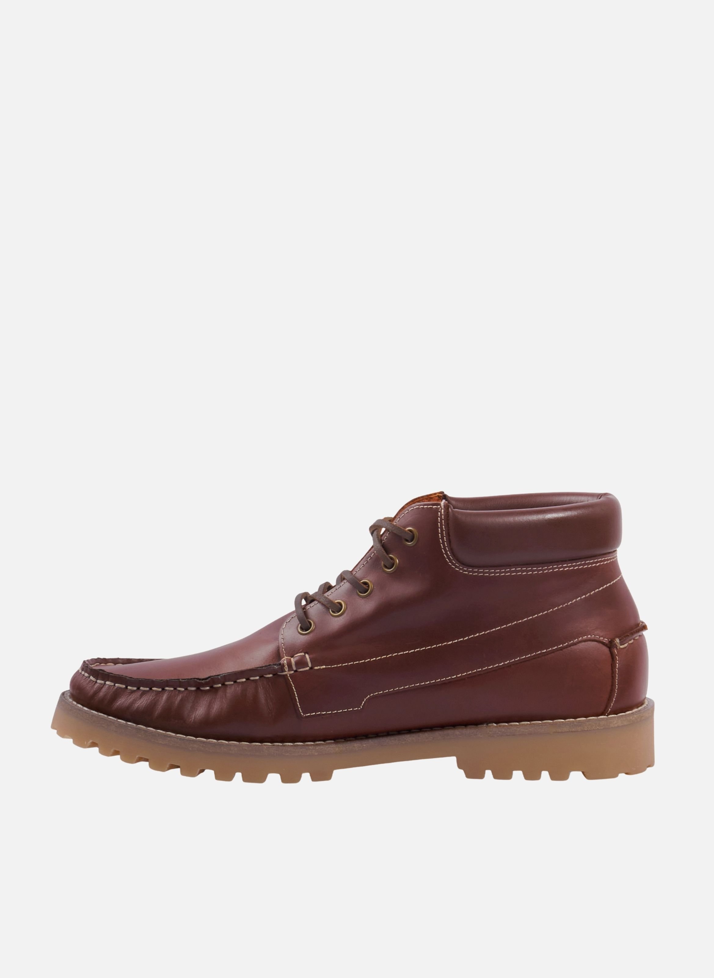 Boots bateau crampons tom cuir JULES & JENN Beige