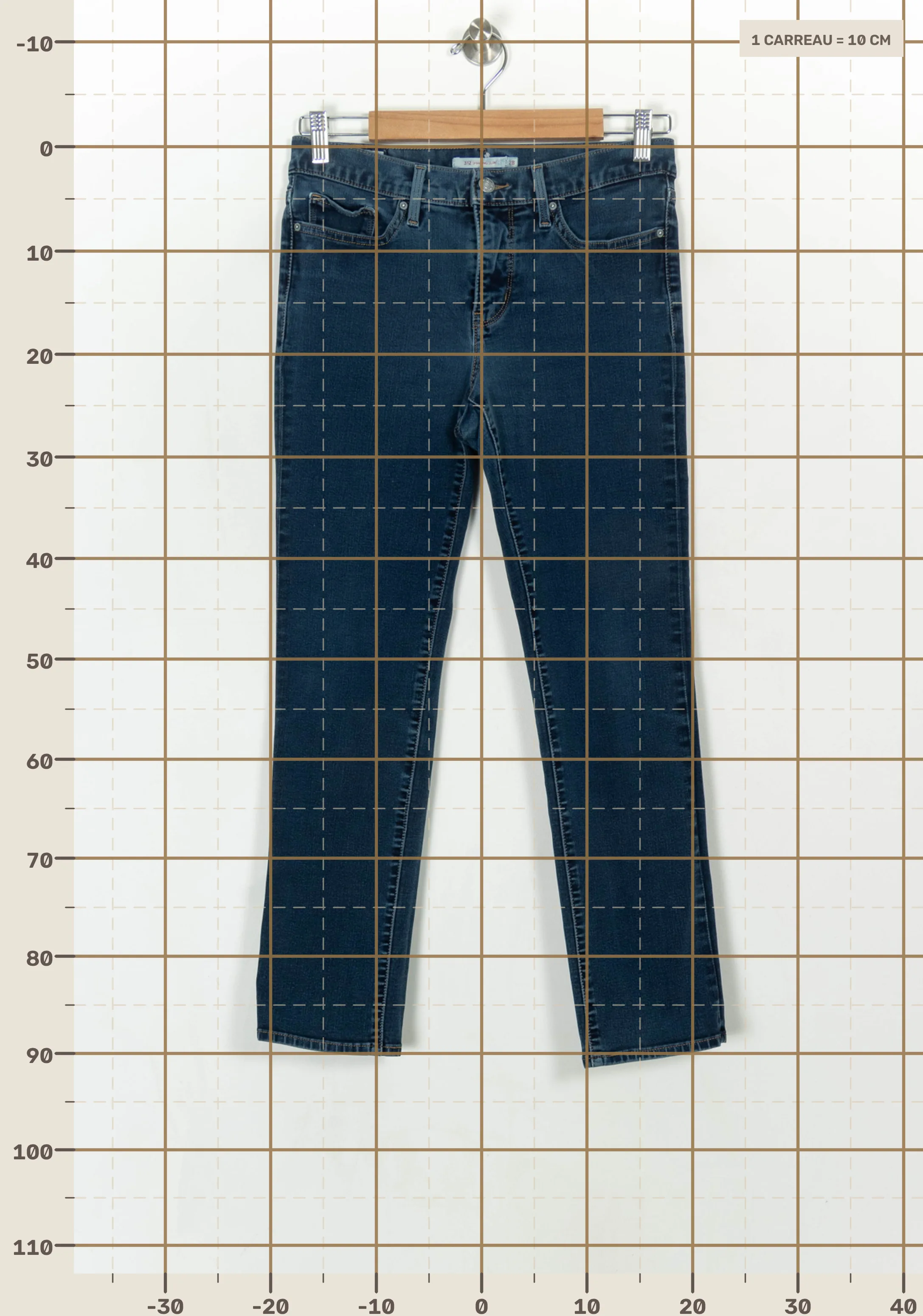 Jeans LEVI'S - Seconde main Blue