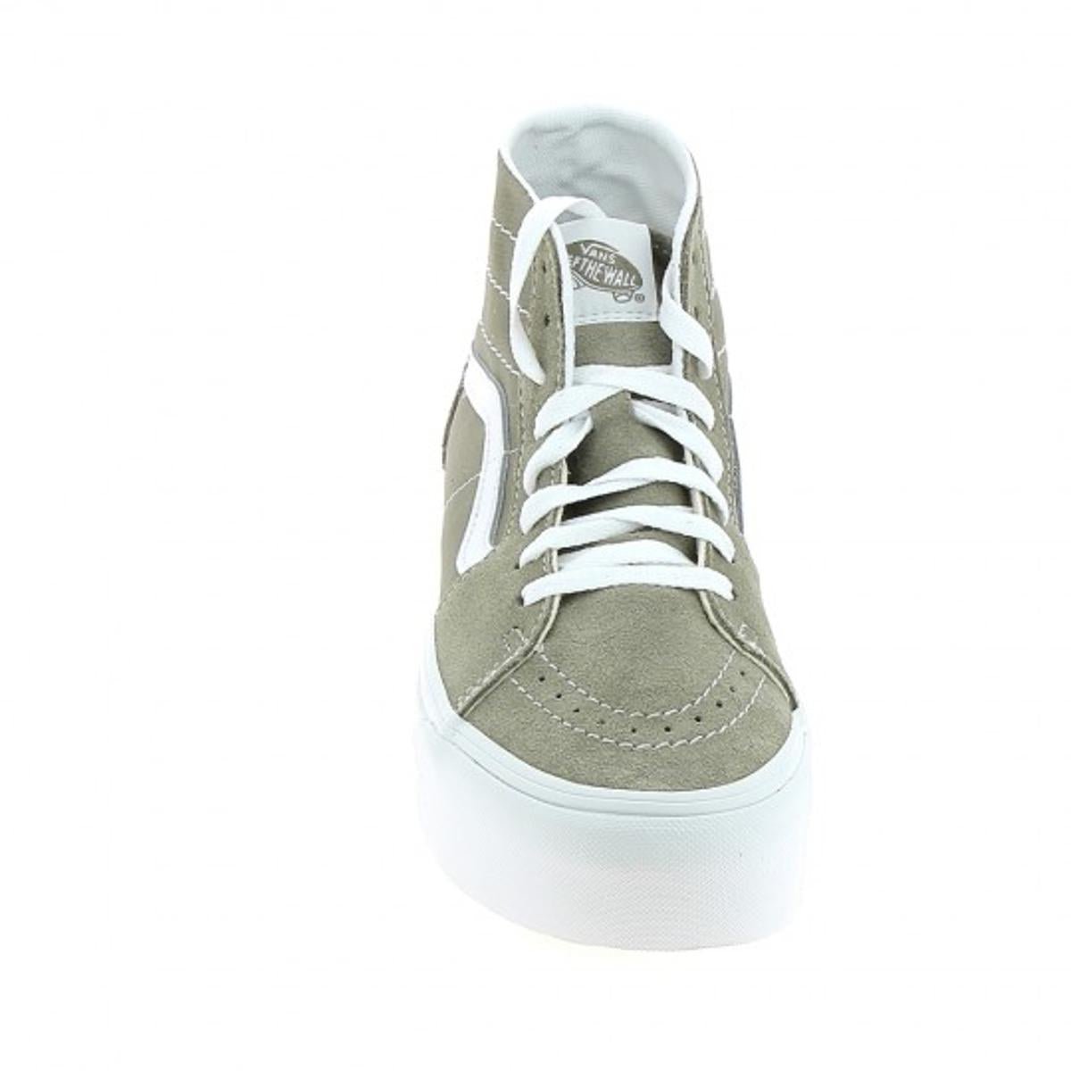 High-top sneakers Beige