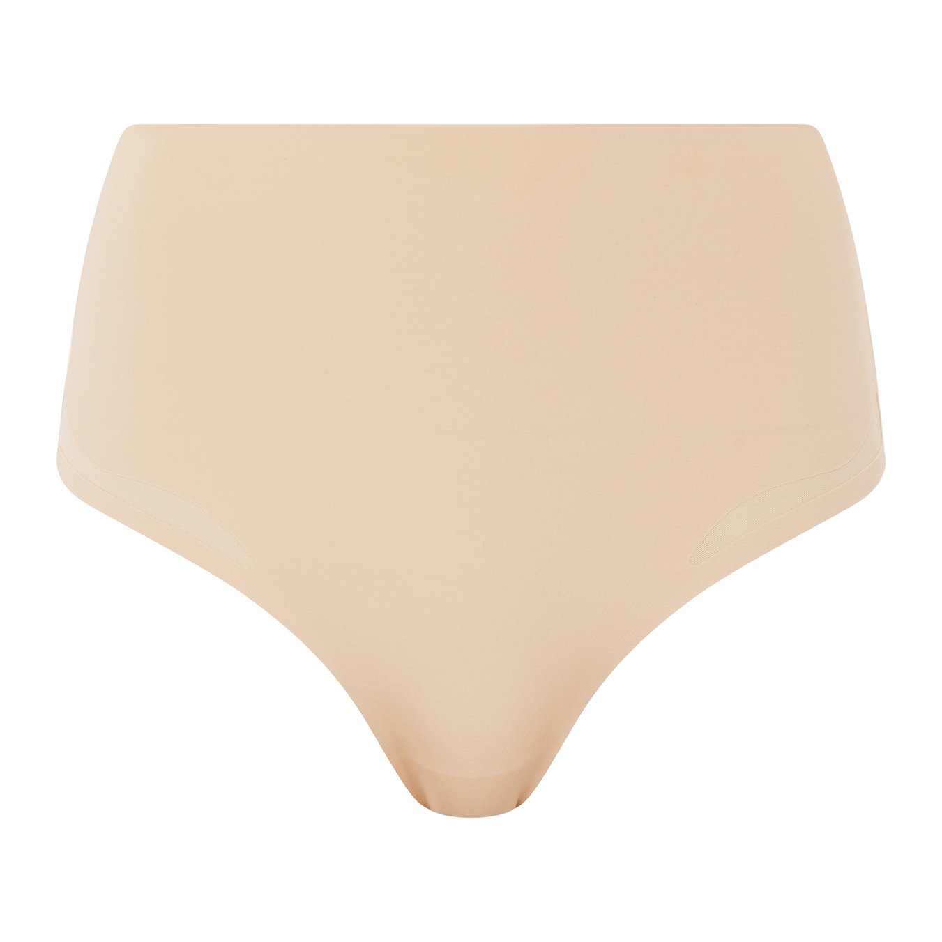 High-waisted support panties CHANTELLE Beige